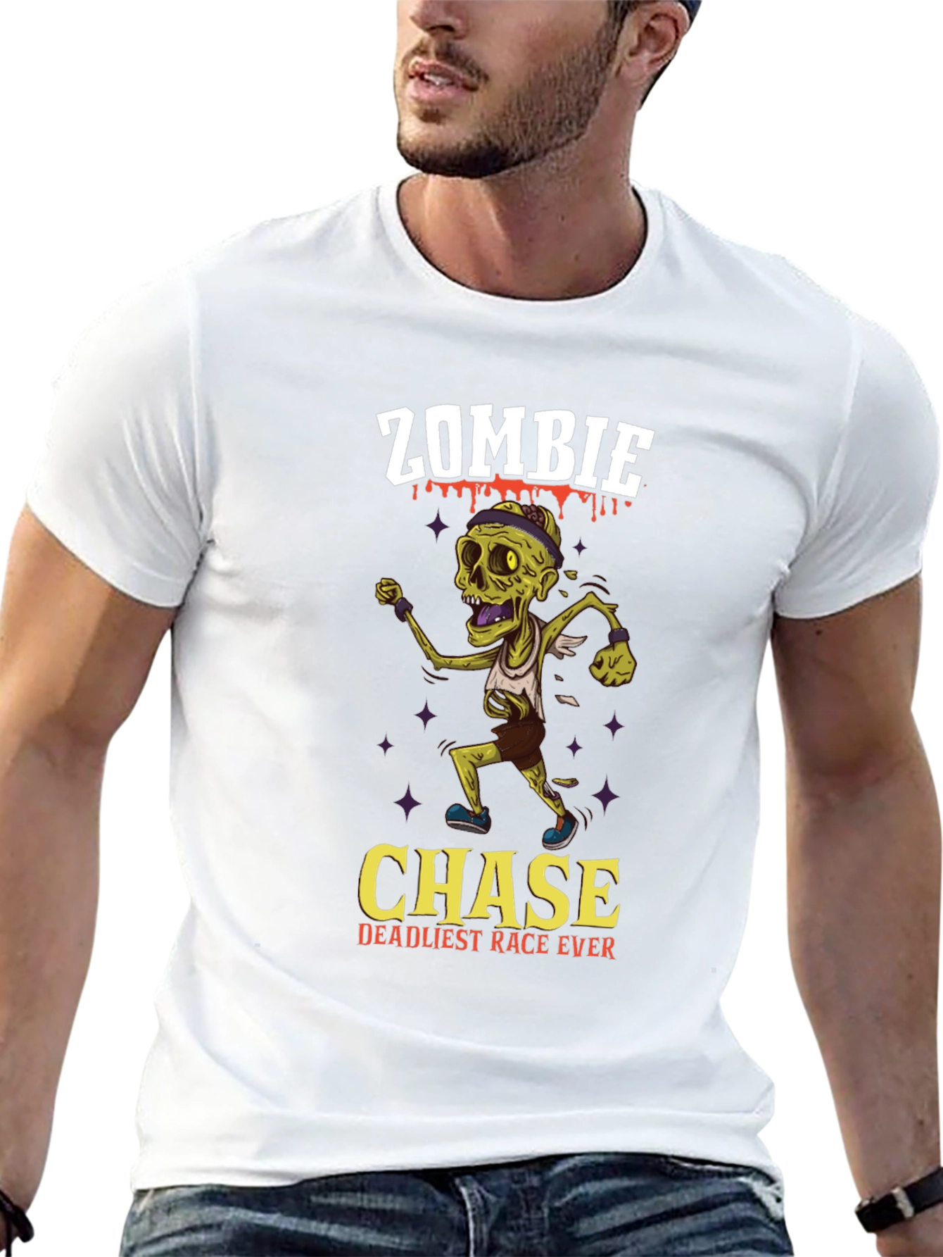 Zombie Chase Deadliest Race Ever T-Shirt
