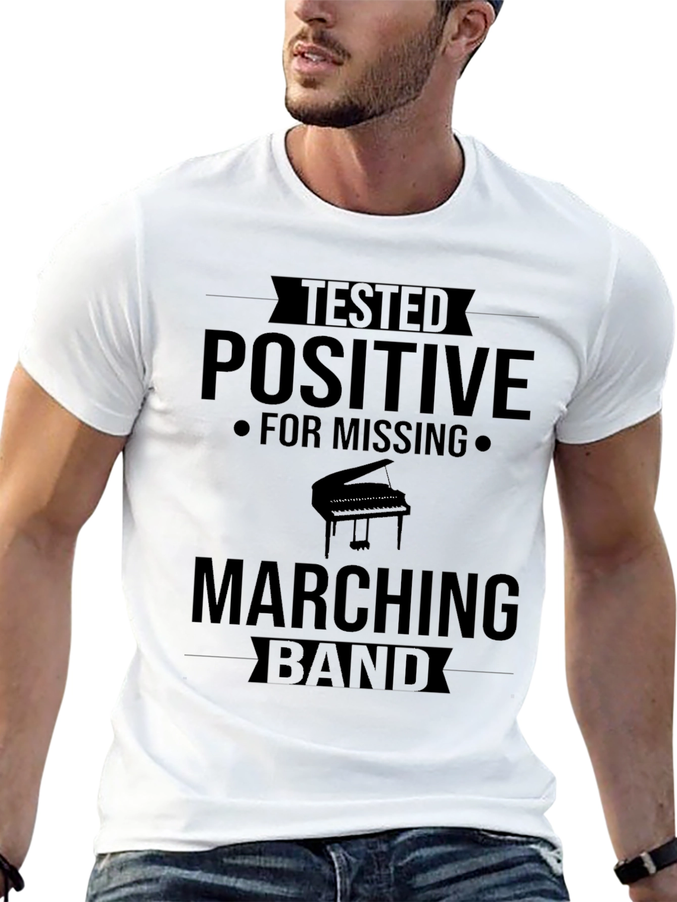 Tested Positive for Missing Marching Band Tee