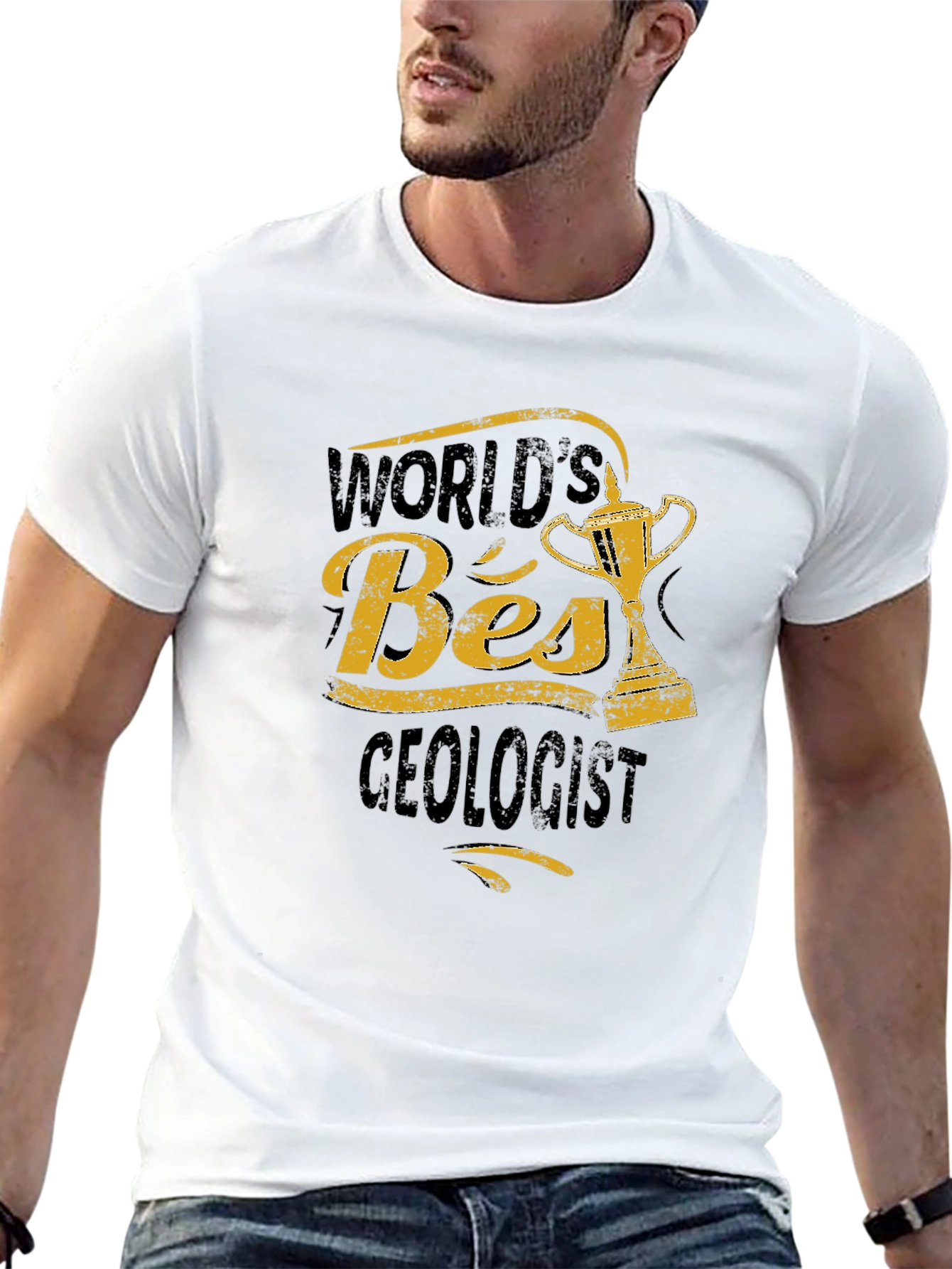 Worlds Best Geologist T-Shirt - Unique Gift Idea