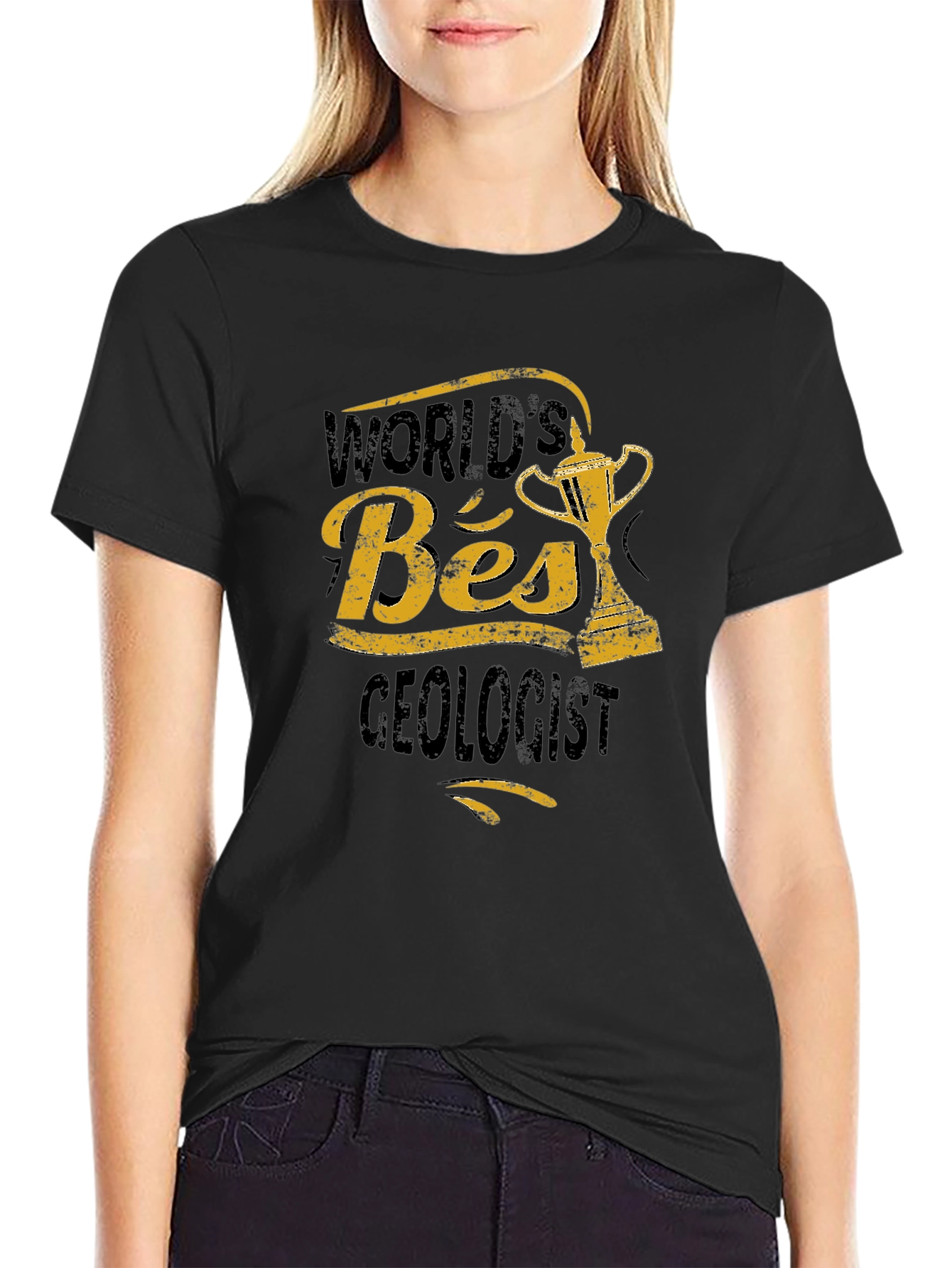 Worlds Best Geologist T-Shirt - Unique Gift Idea