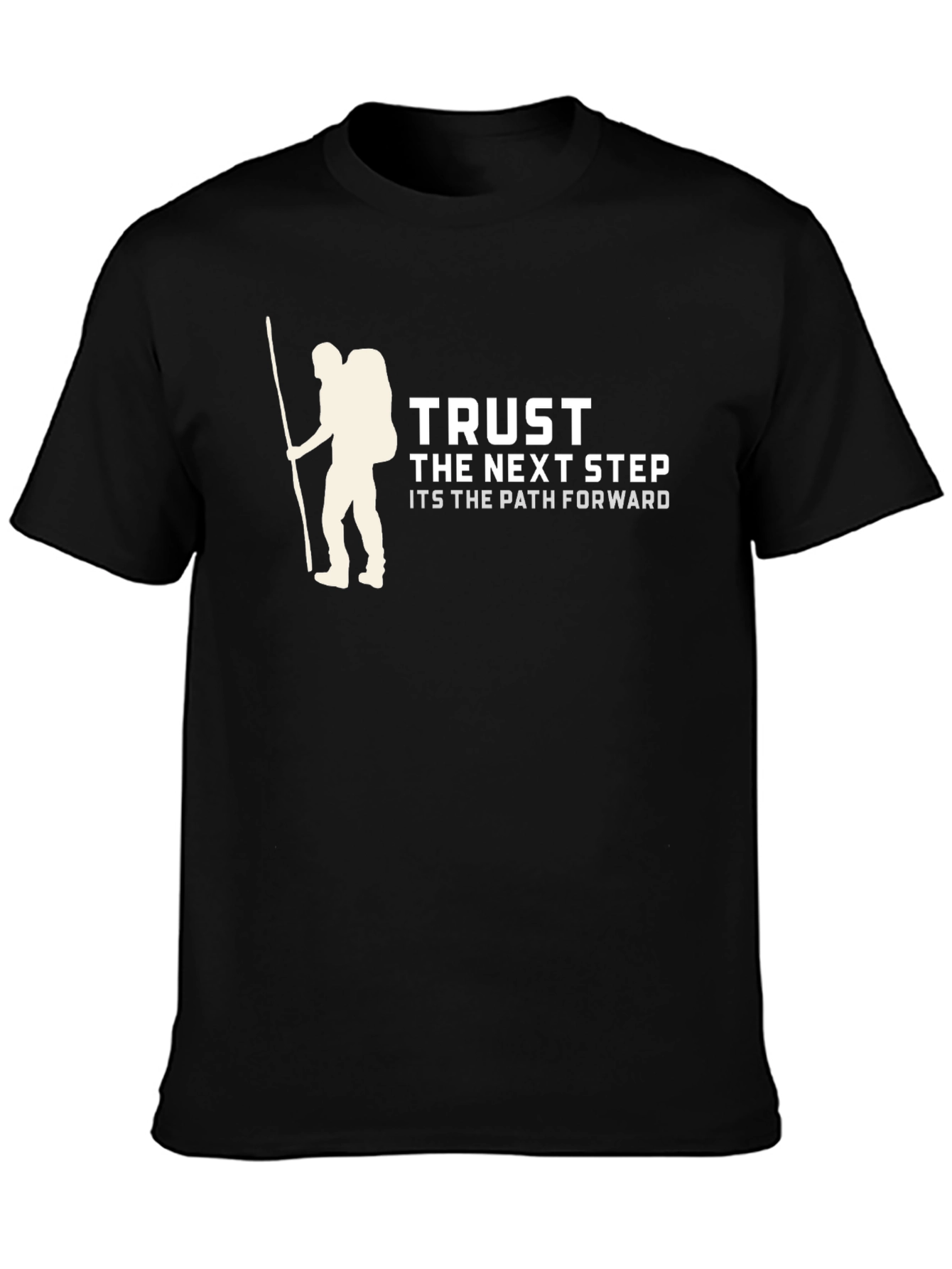 Trust the Next Step Graphic Tee - Hiking Inspired