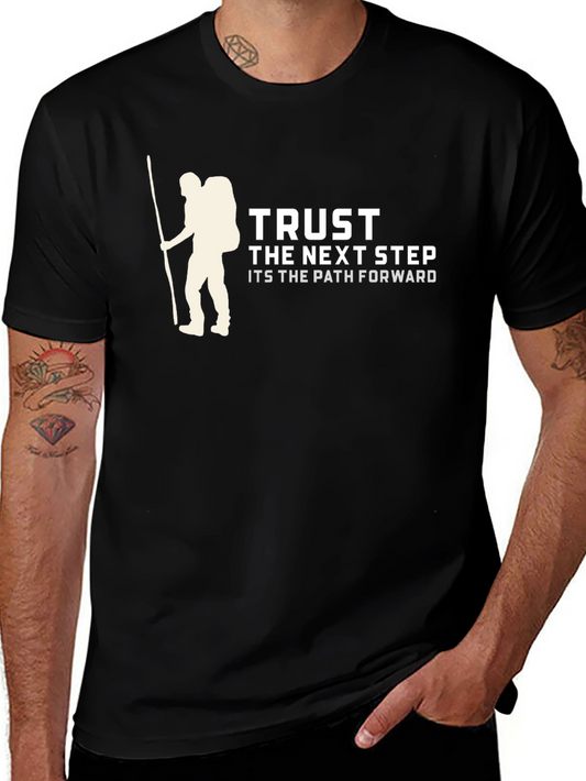 Trust the Next Step Graphic Tee - Hiking Inspired