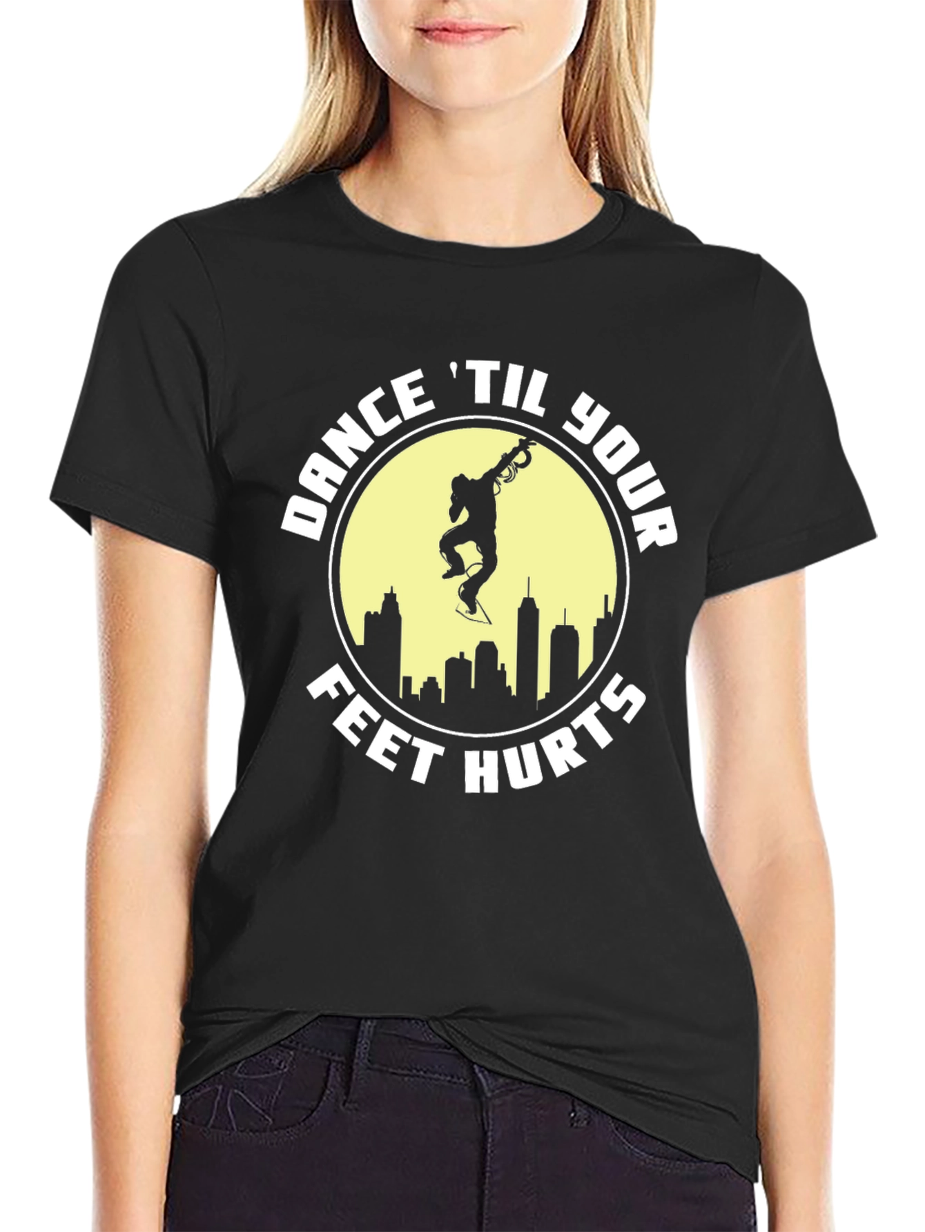 Dance Til Your Feet Hurts Graphic Tee