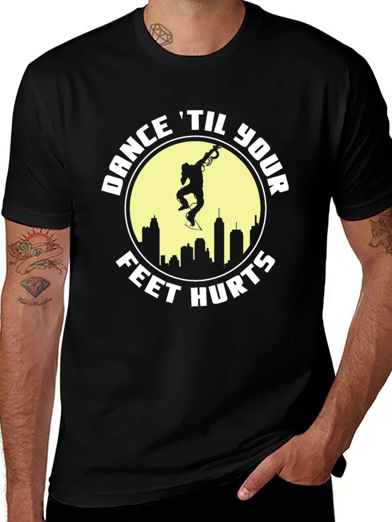 Dance Til Your Feet Hurts Graphic Tee