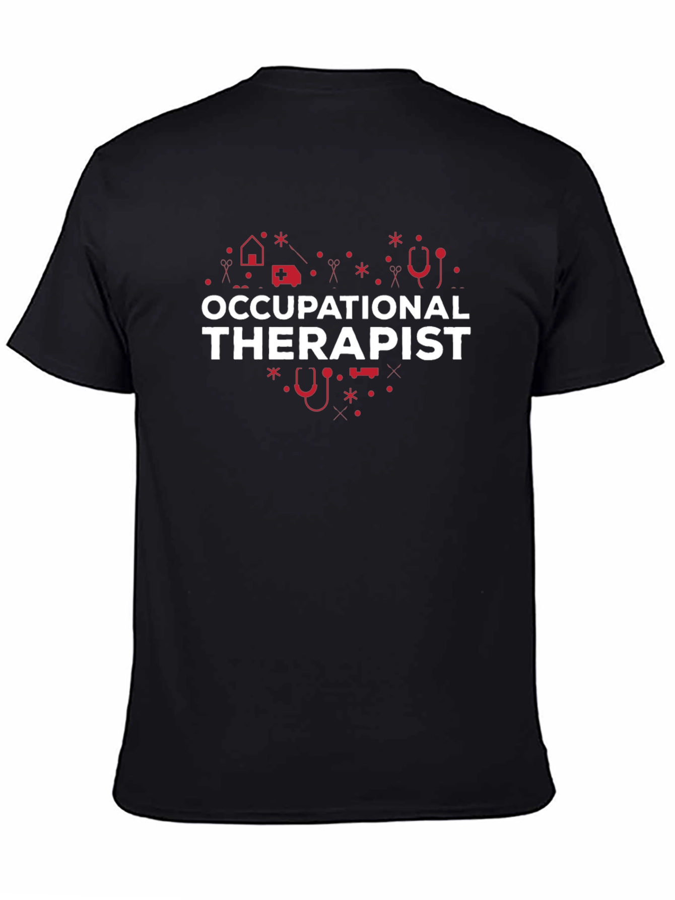 Occupational Therapist Heart Graphic T-Shirt