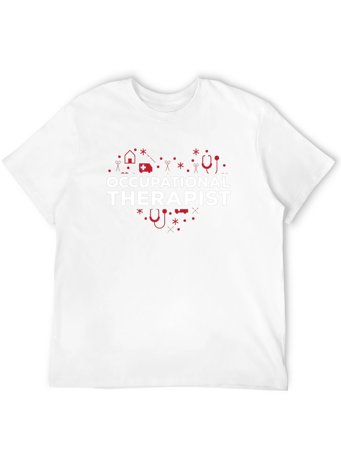 Occupational Therapist Heart Graphic T-Shirt