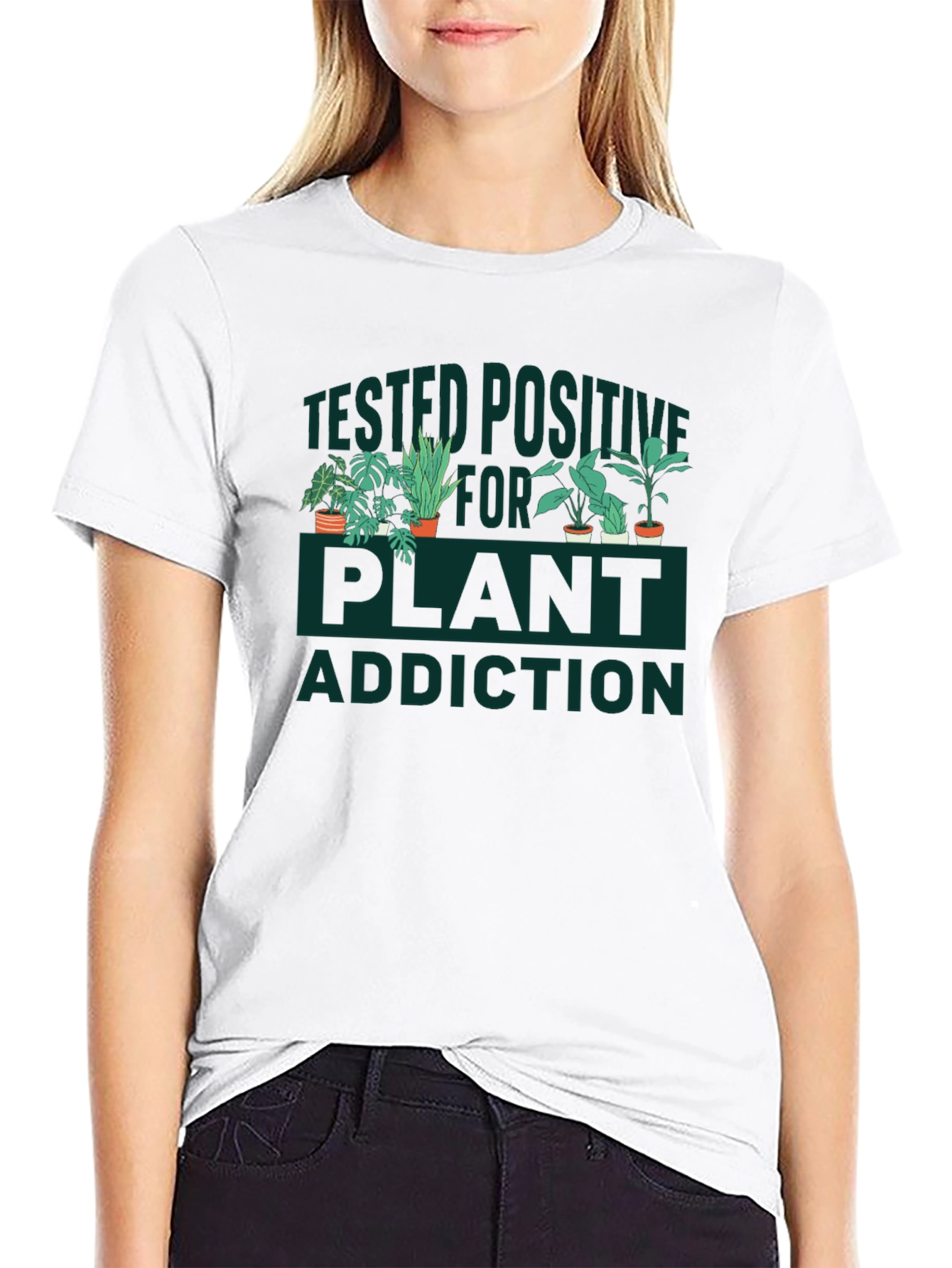 Plant Addiction T-Shirt - Botanical Humor Tee