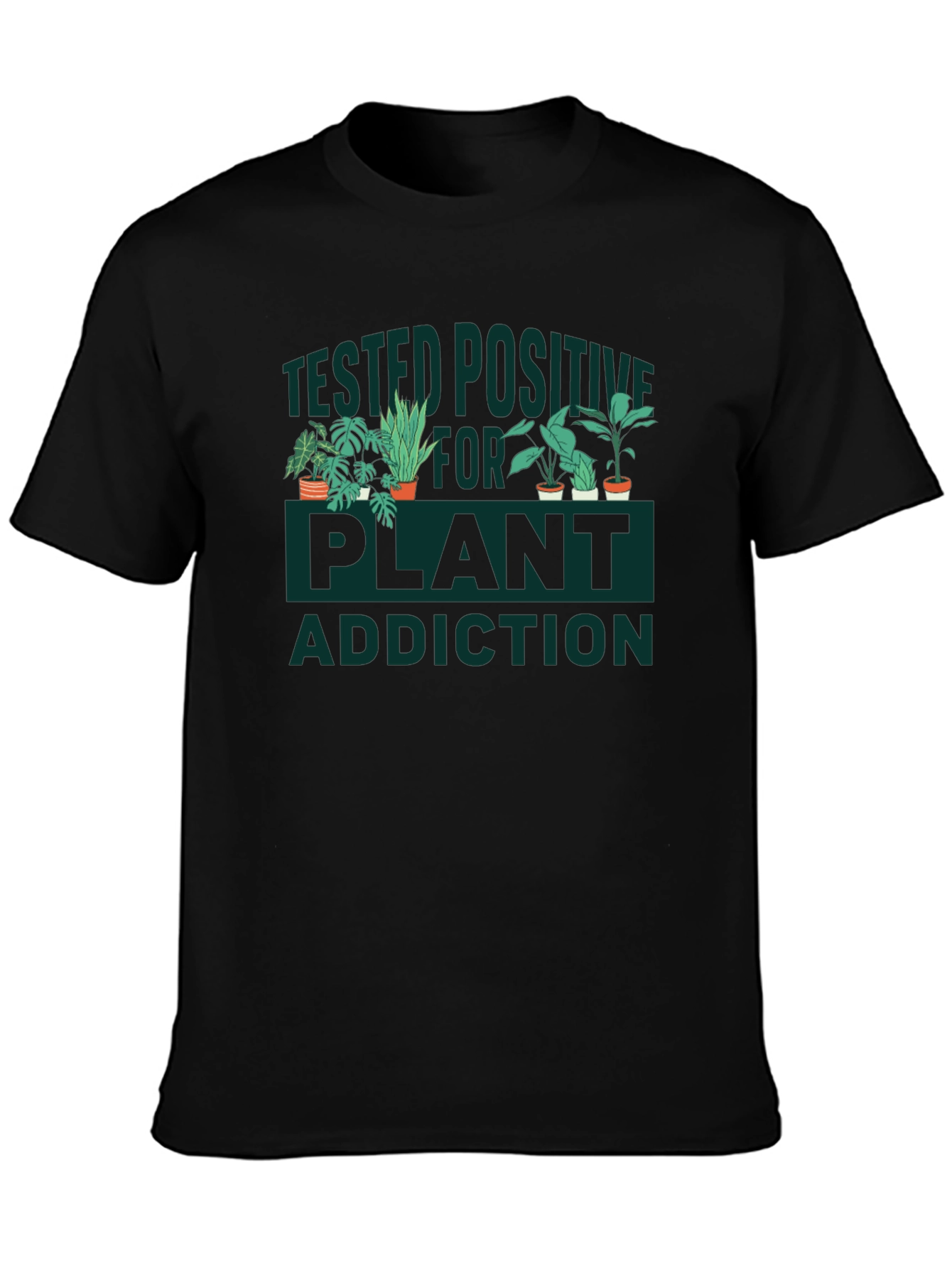 Plant Addiction T-Shirt - Botanical Humor Tee