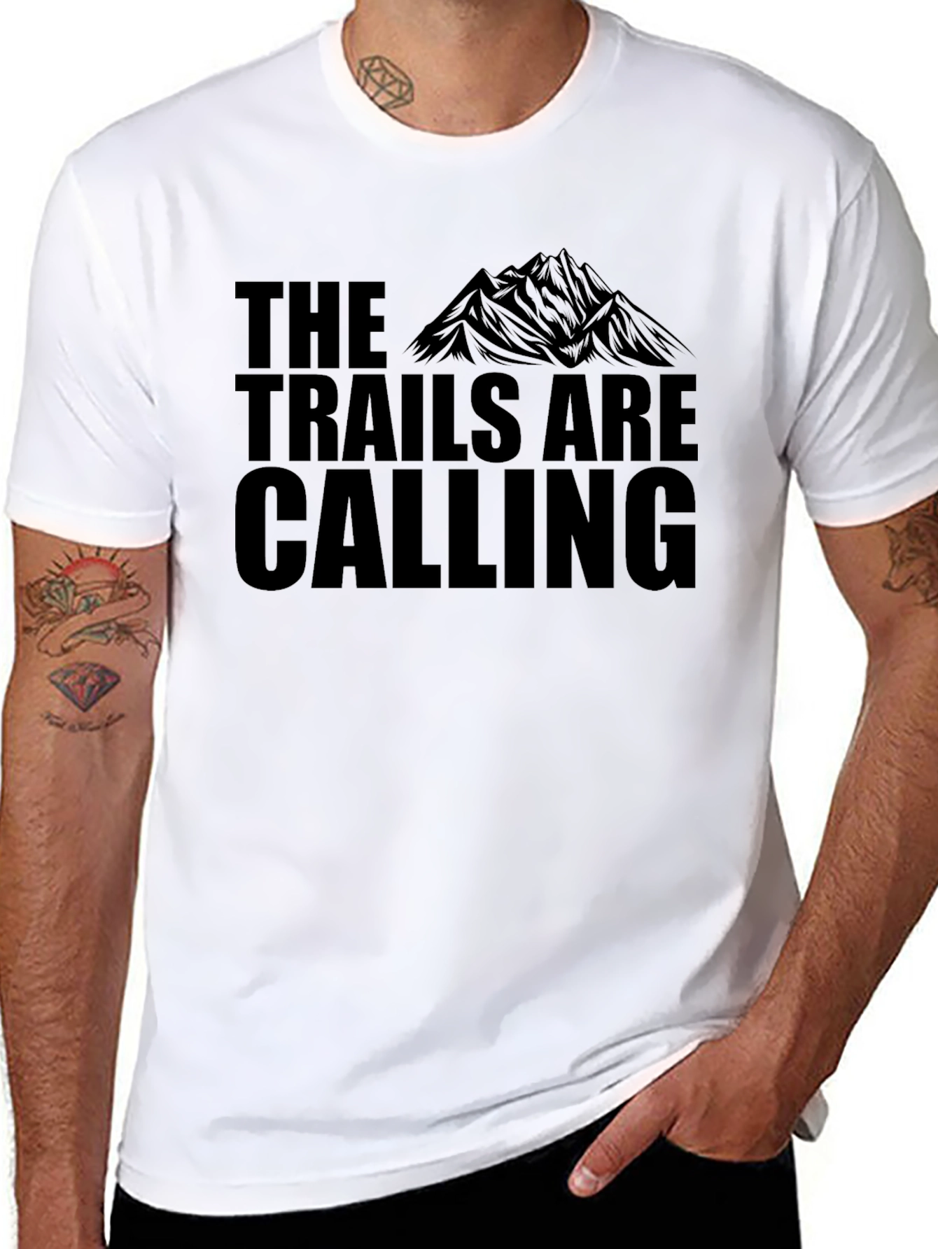 The Trails Are Calling - Mens Graphic Tee