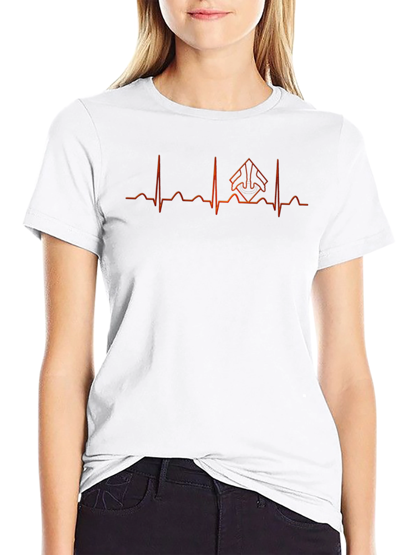 Heartbeat Kiteboarding Black T-Shirt