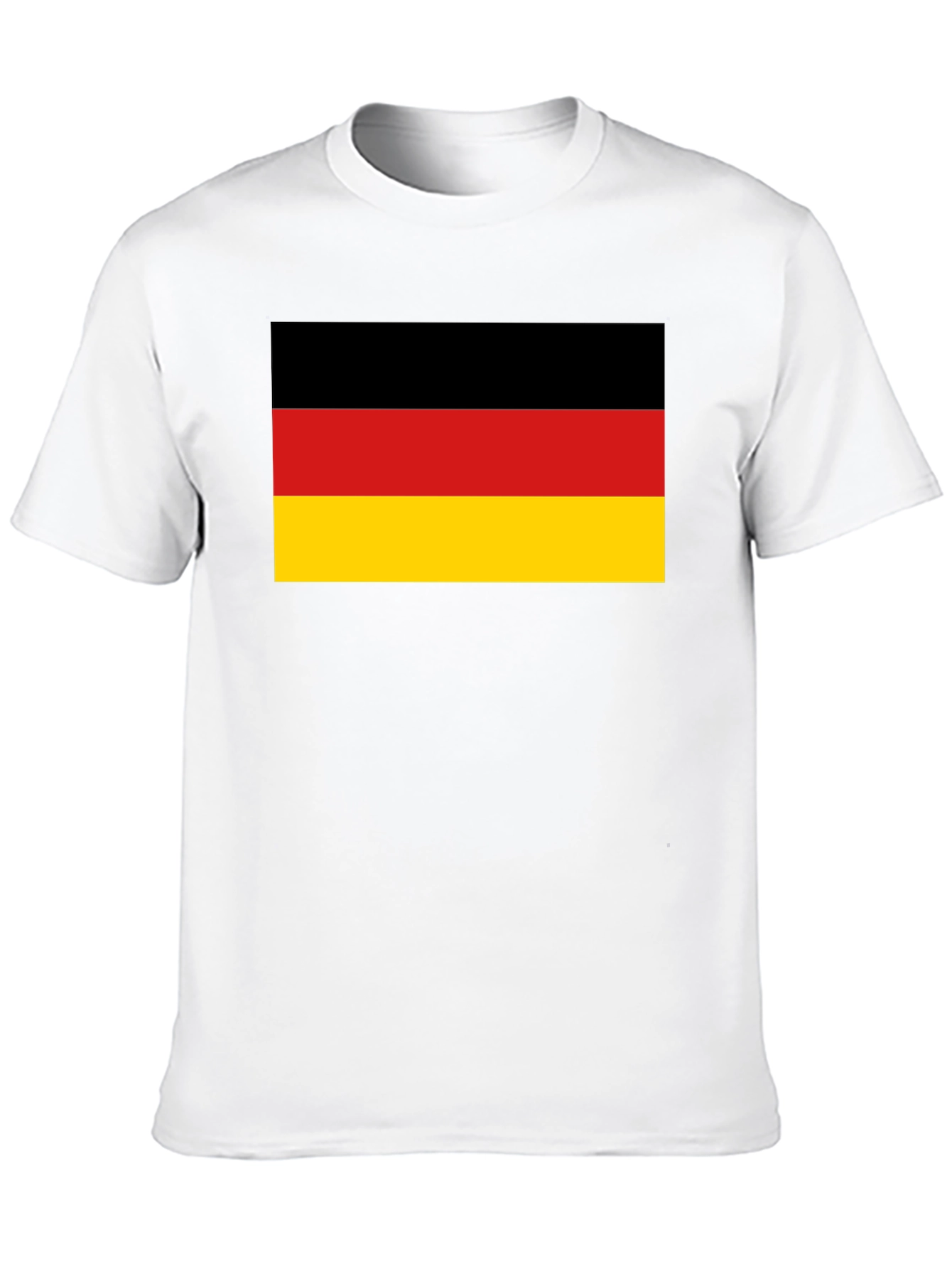 Germany Flag T-Shirt - Black Cotton Tee