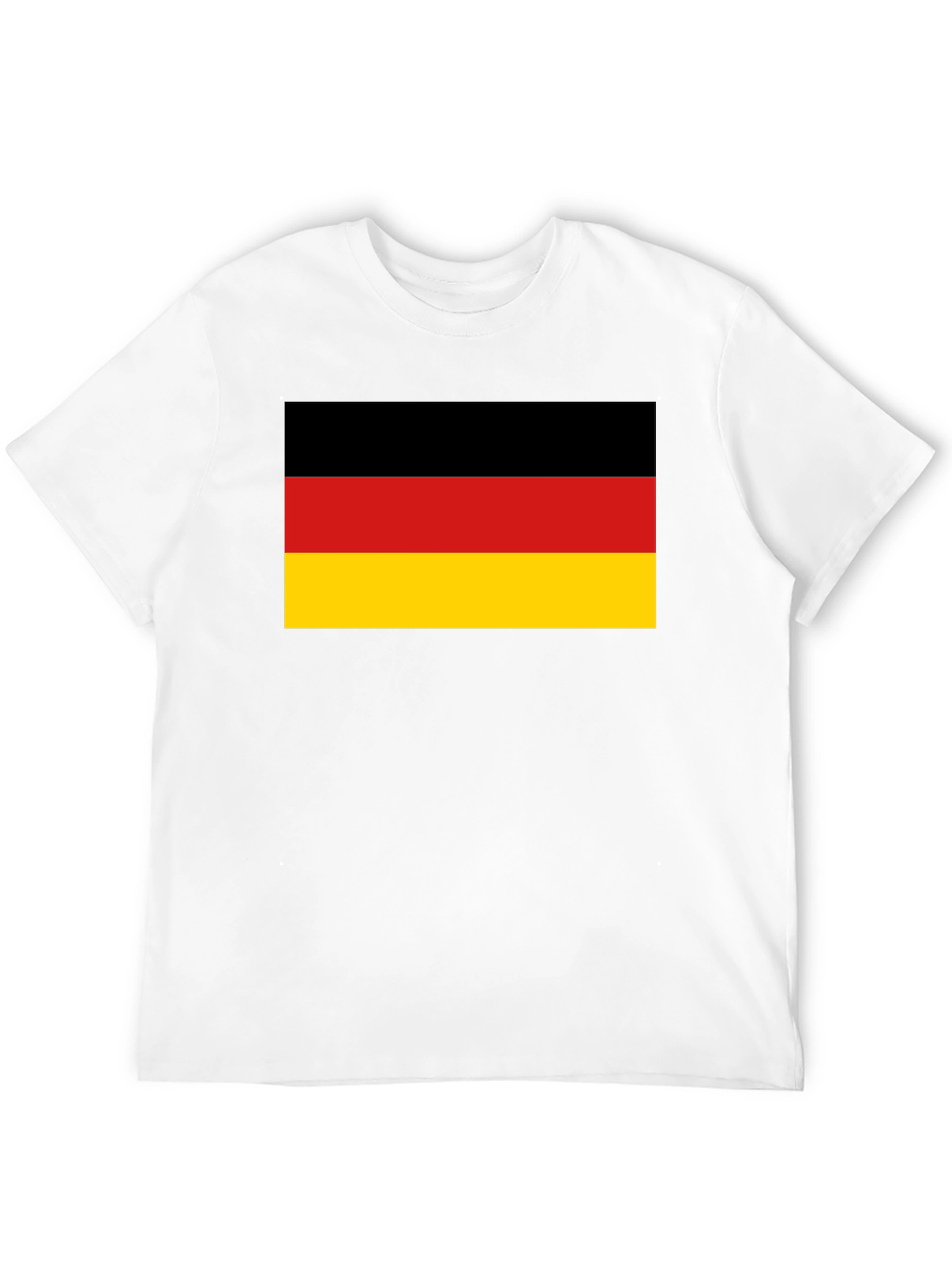 Germany Flag T-Shirt - Black Cotton Tee