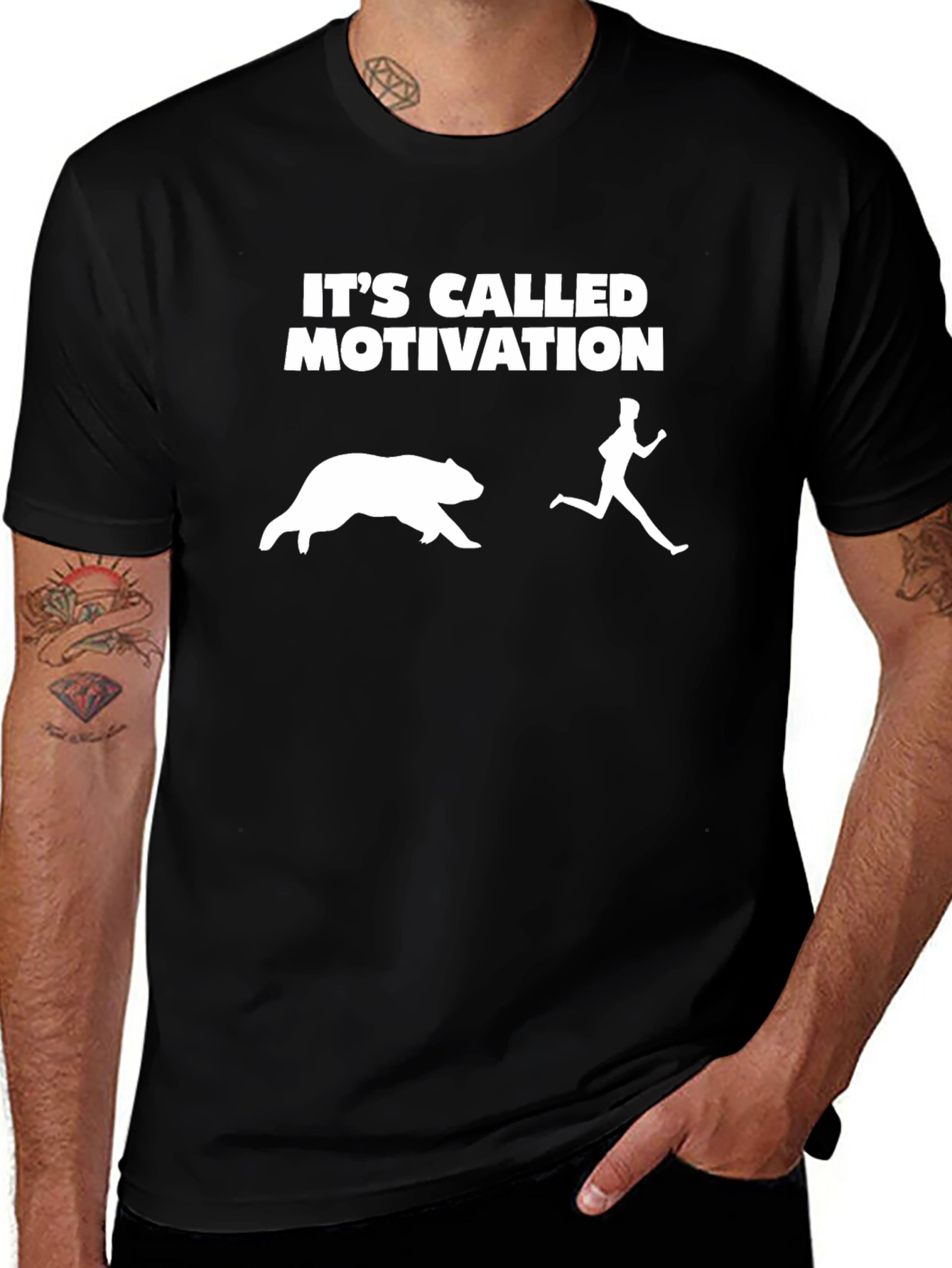 Motivation Bear Chase T-Shirt
