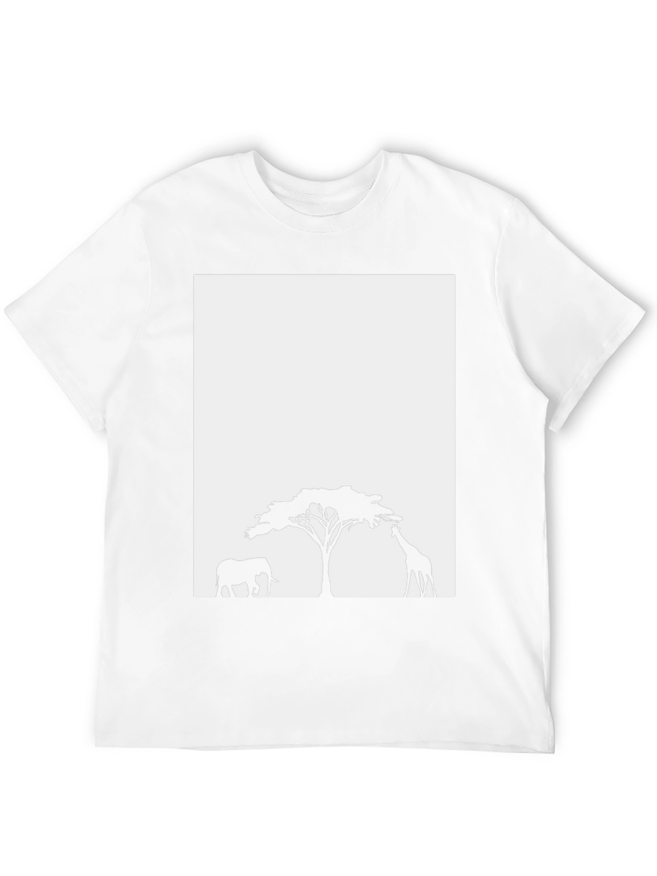 Savanna Silhouette T-Shirt - Graphic Print Tee