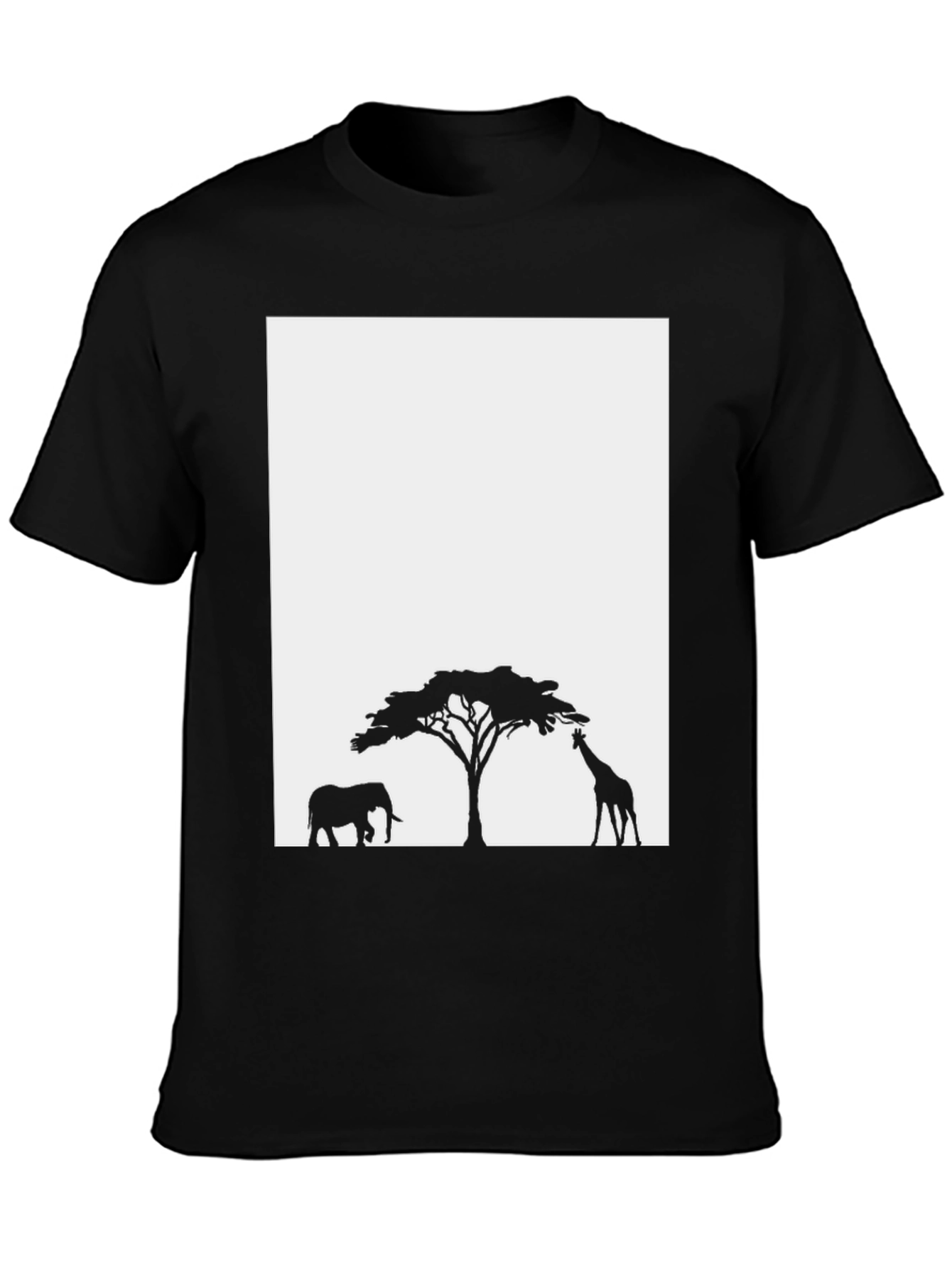 Savanna Silhouette T-Shirt - Graphic Print Tee