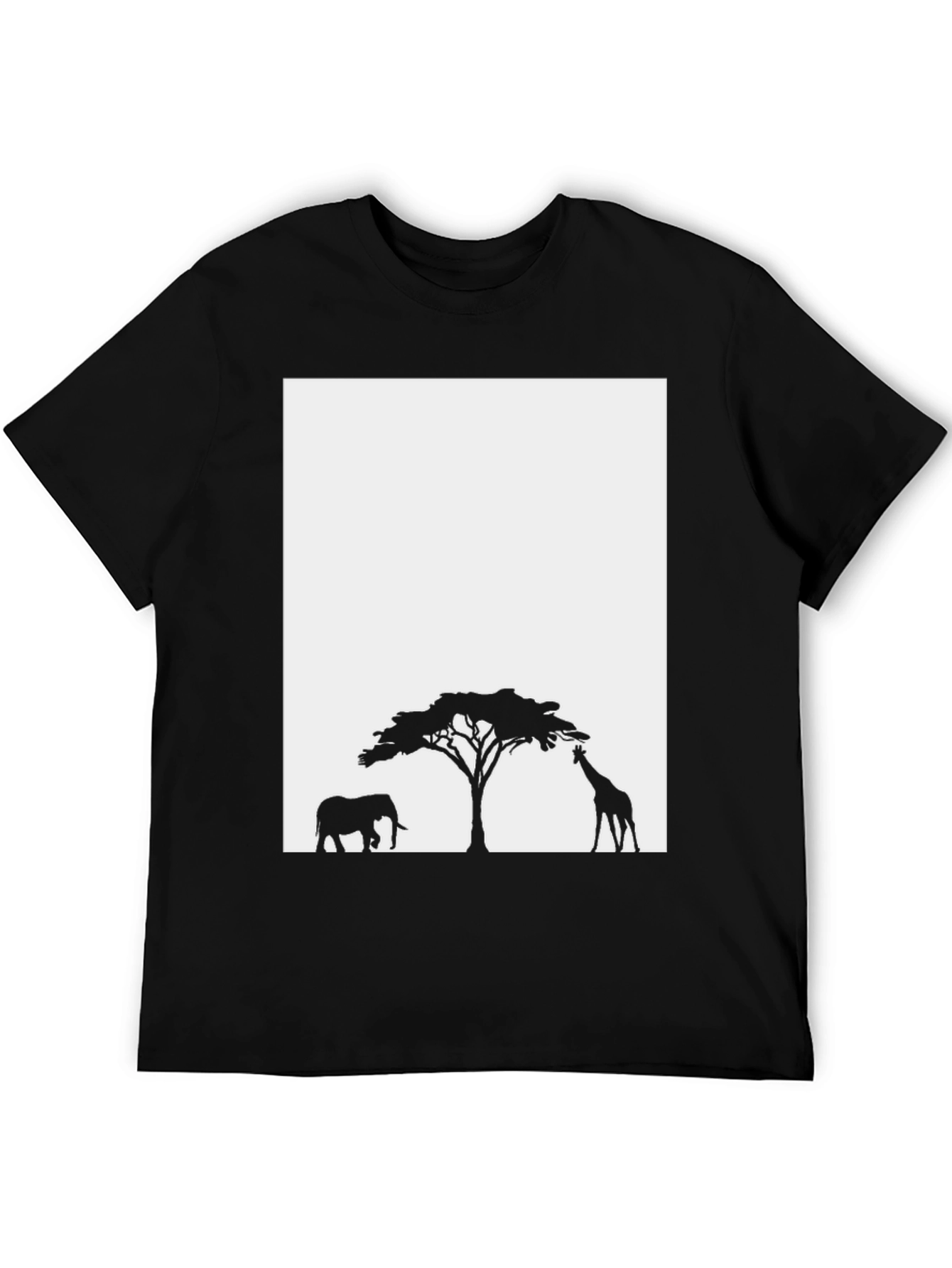 Savanna Silhouette T-Shirt - Graphic Print Tee