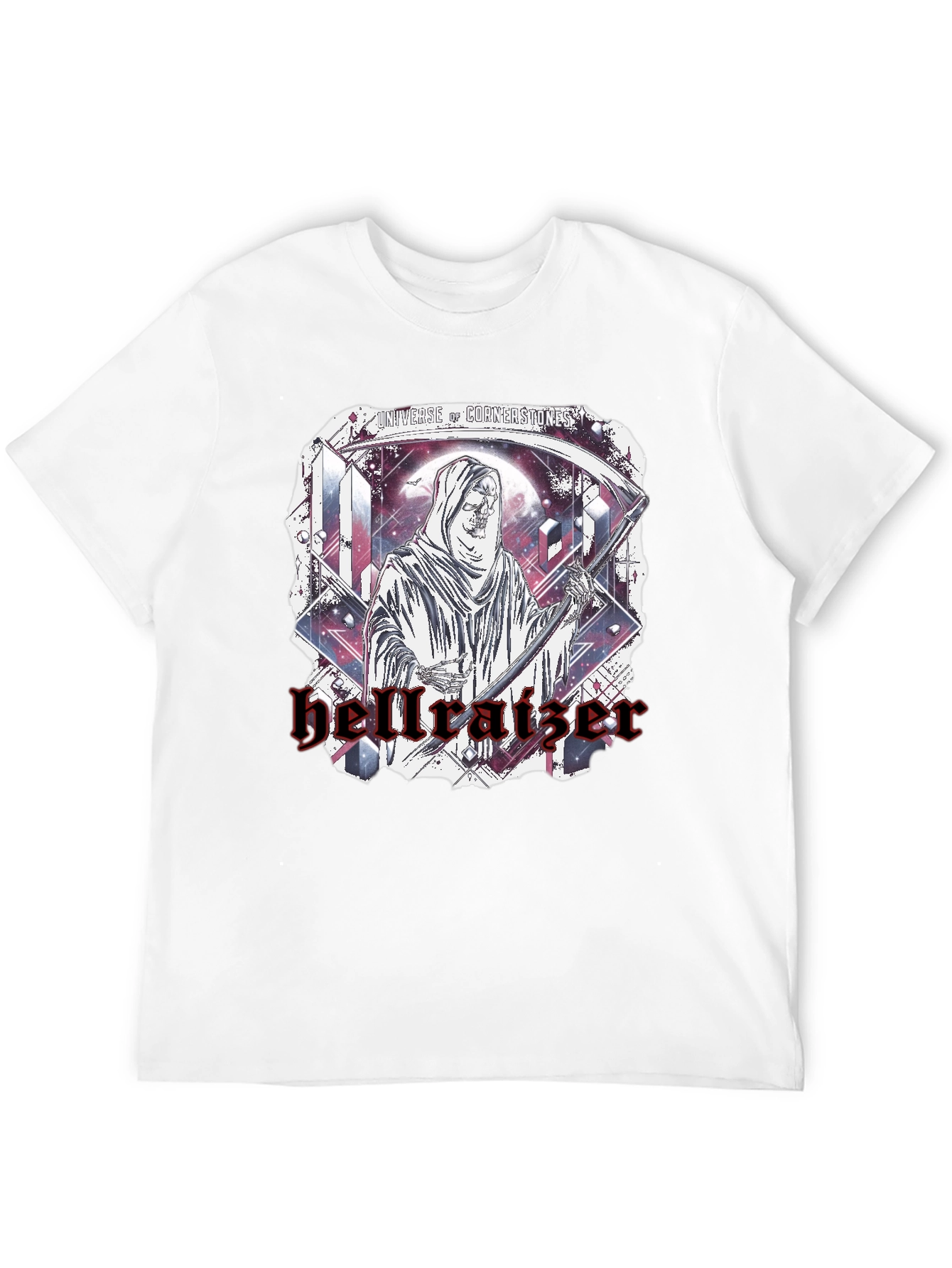 Hellraiser Graphic Print Black T-Shirt
