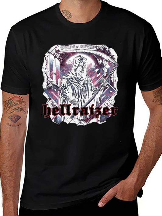 Hellraiser Graphic Print Black T-Shirt