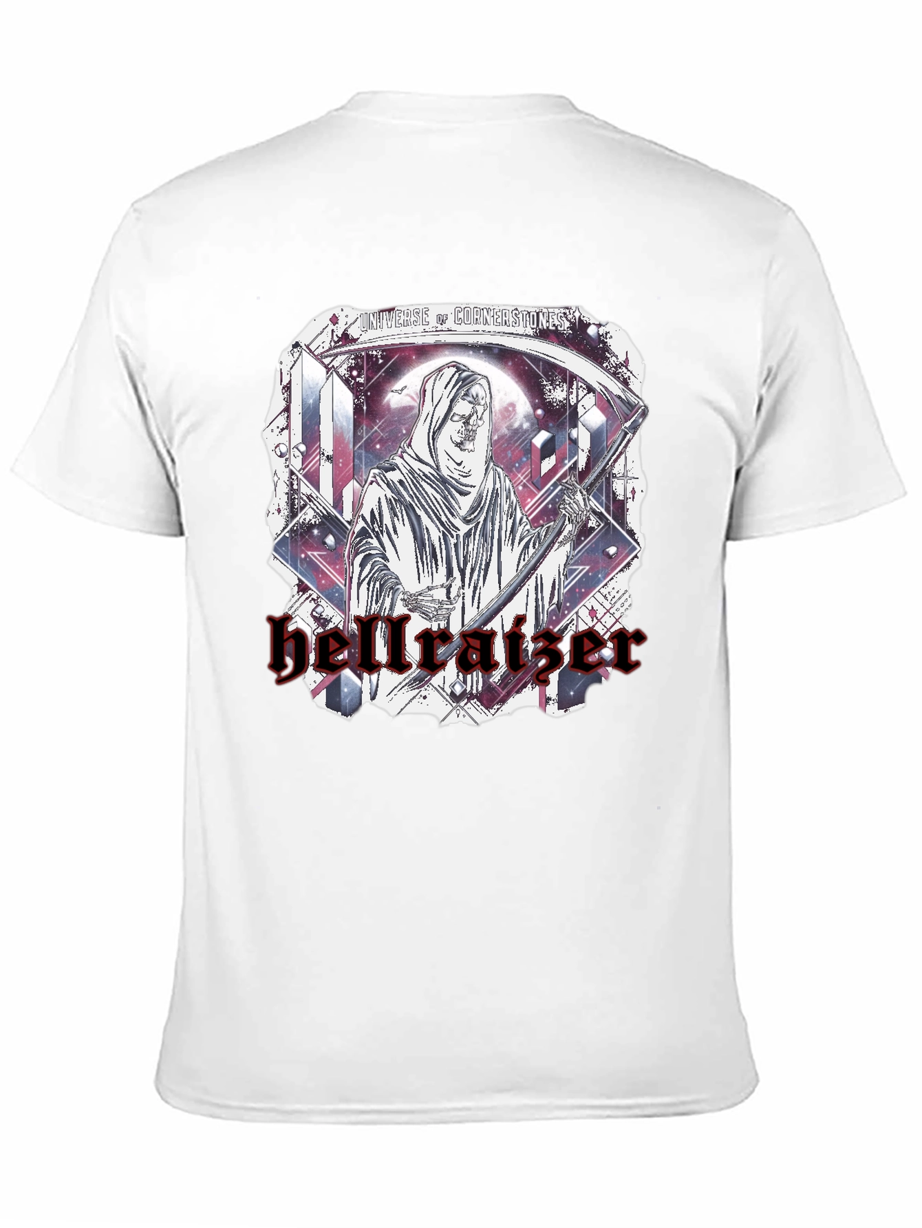 Hellraiser Graphic Print Black T-Shirt