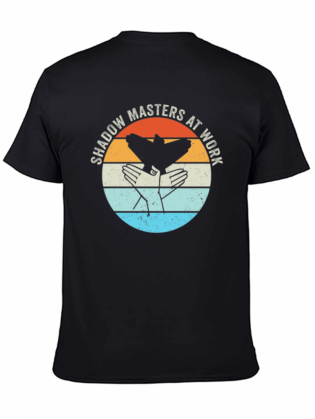 Shadow Masters at Work Black Graphic Tee