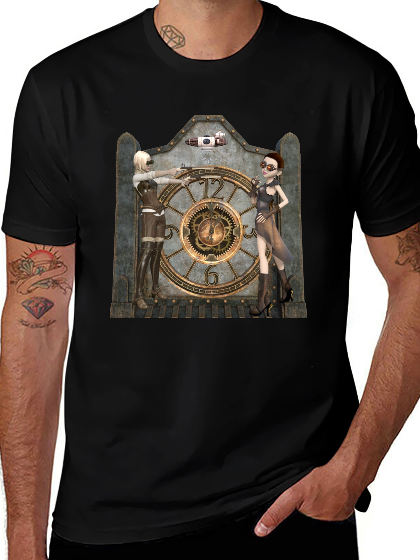 Steampunk Clockwork T-Shirt