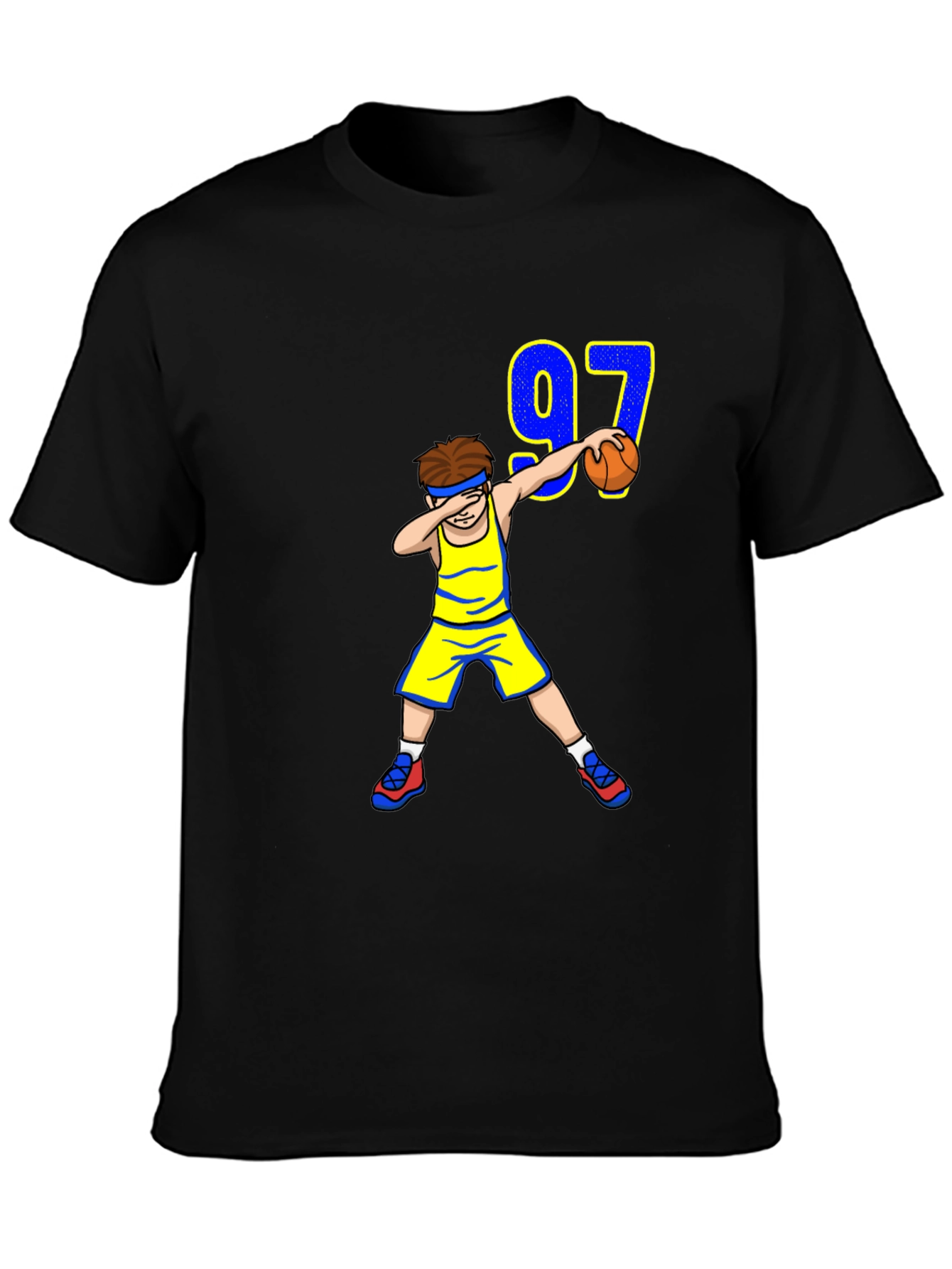 Basketball Dab T-Shirt - Number 97