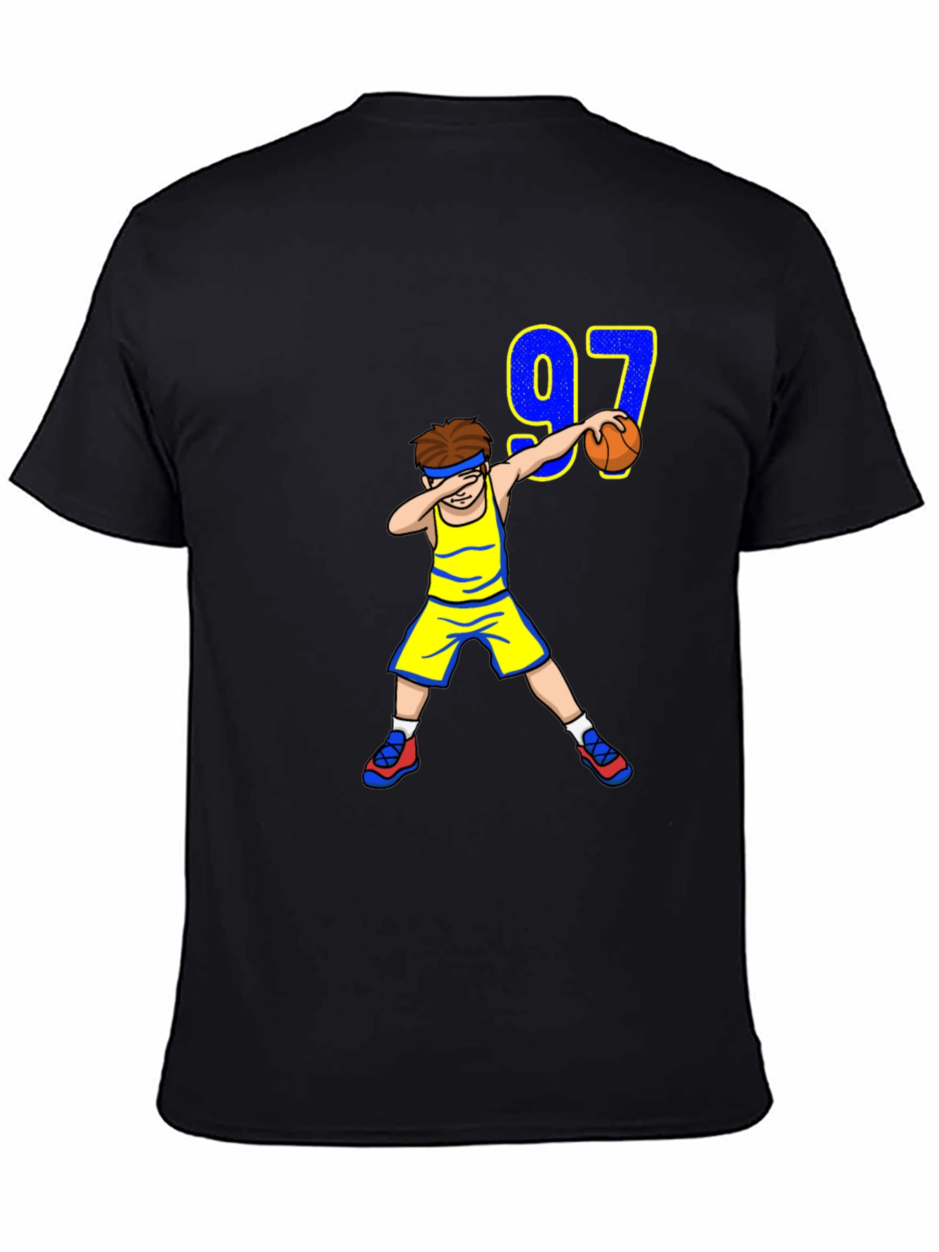 Basketball Dab T-Shirt - Number 97