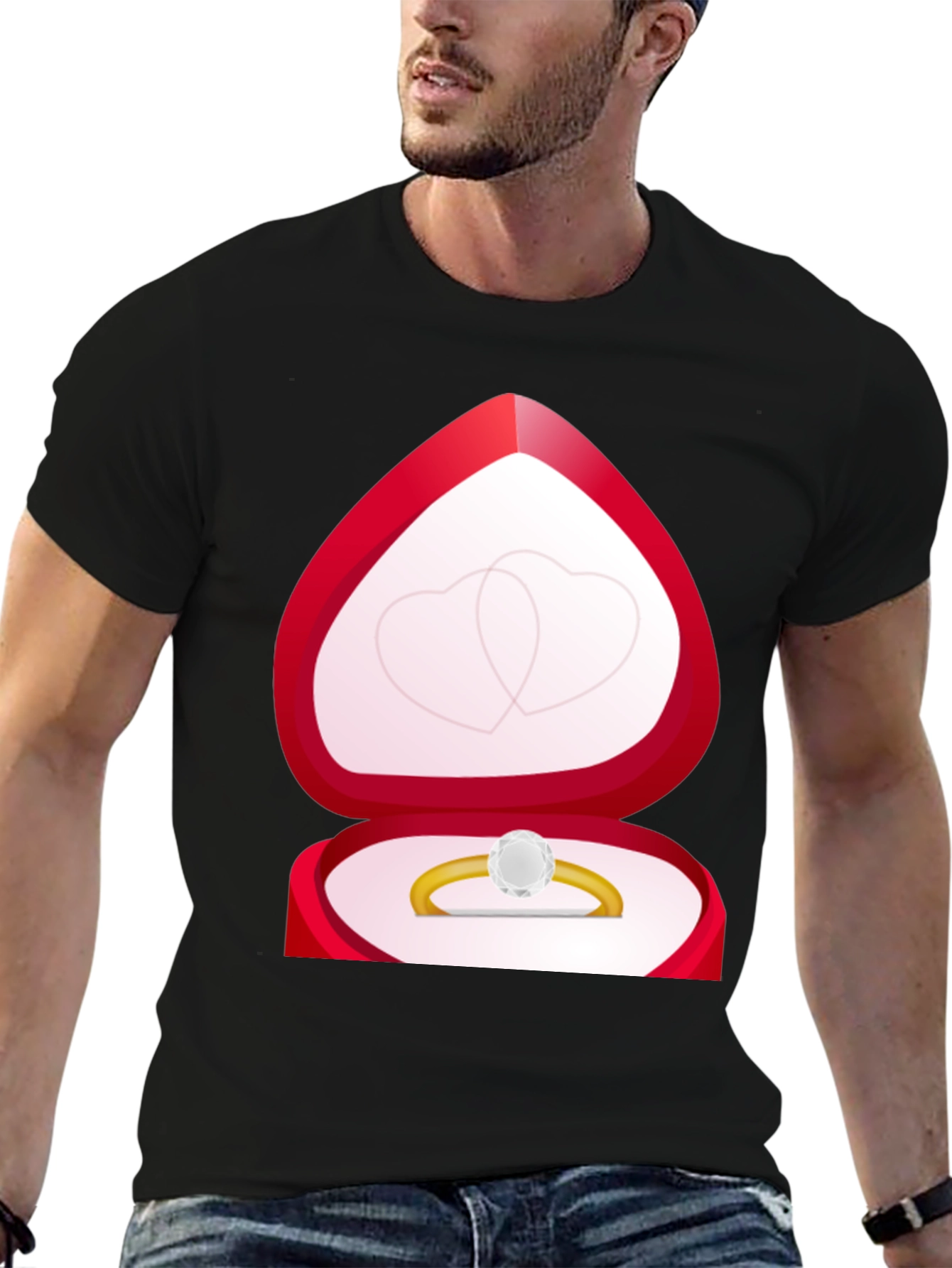 Proposal Ring Box T-Shirt