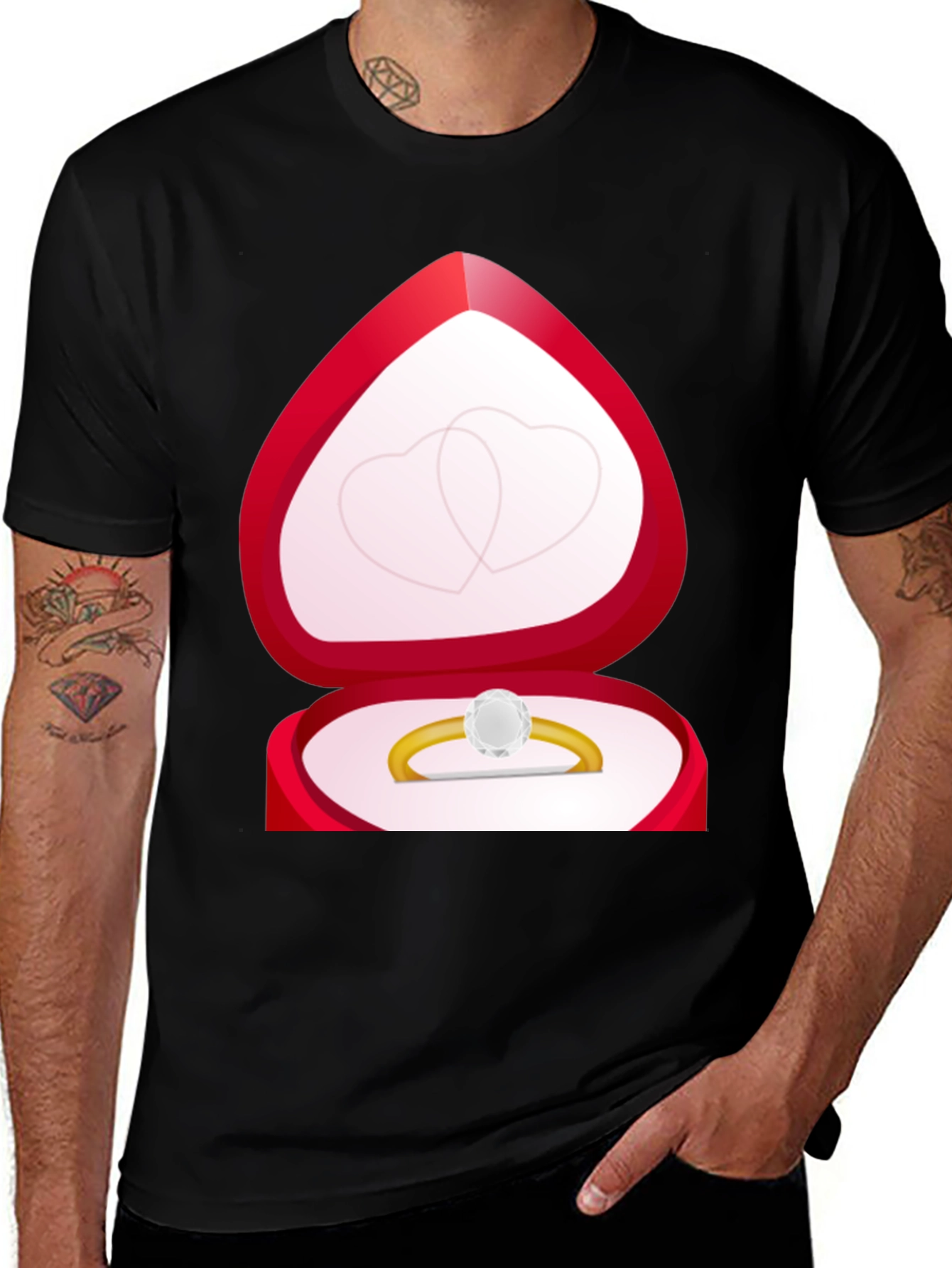 Proposal Ring Box T-Shirt