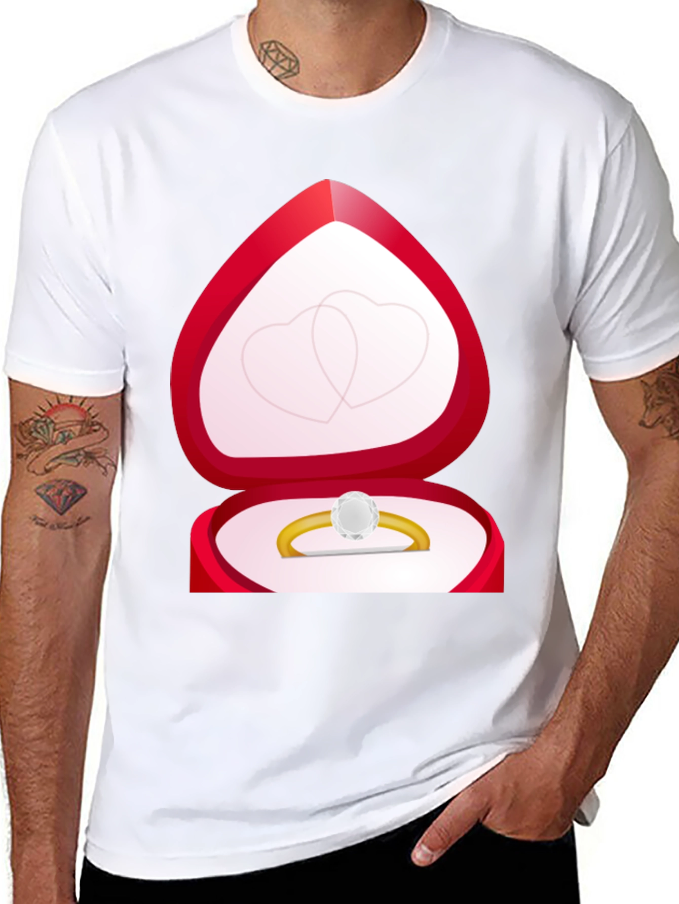 Proposal Ring Box T-Shirt