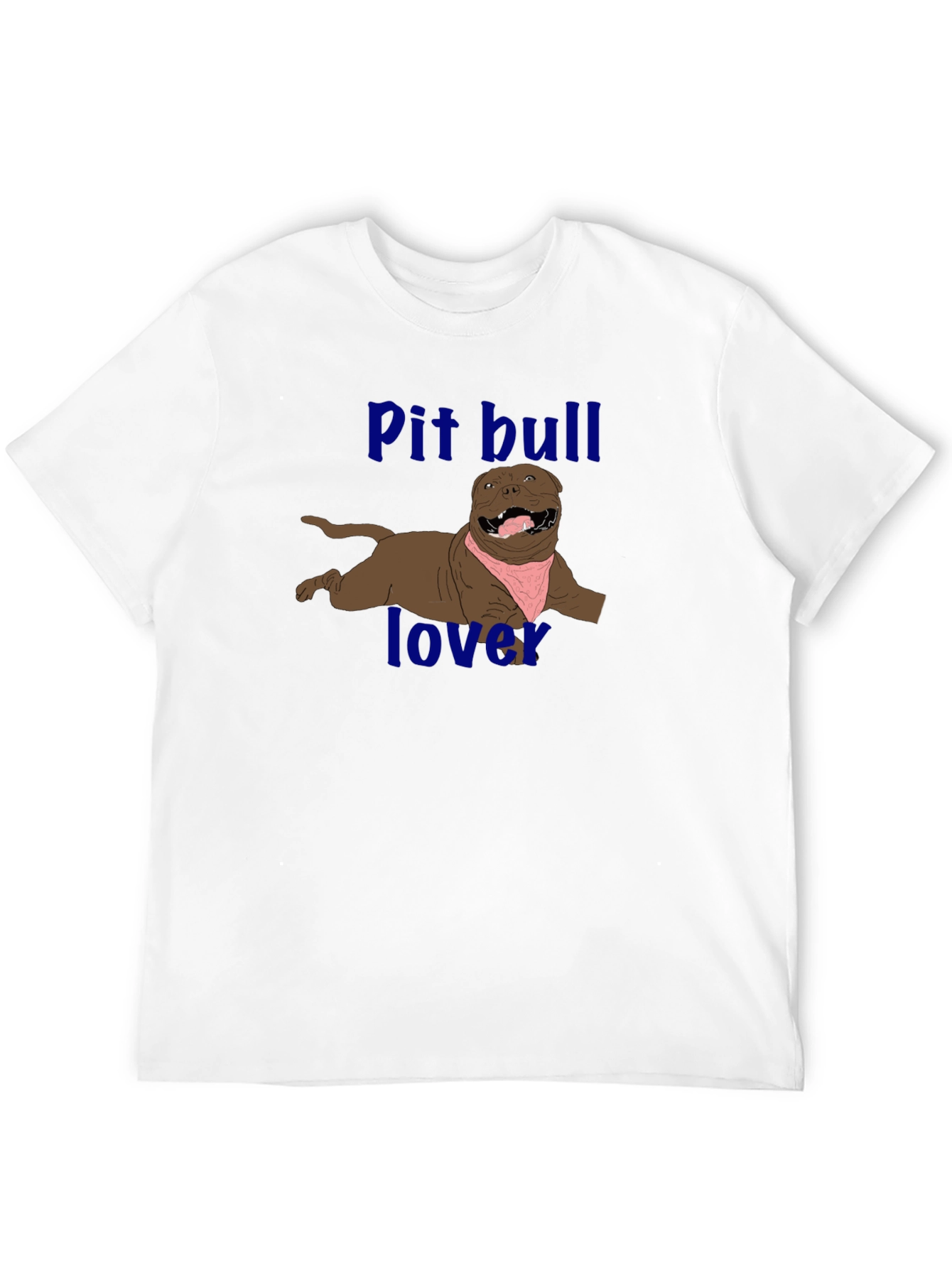 Pitbull Lover Graphic T-Shirt - Black