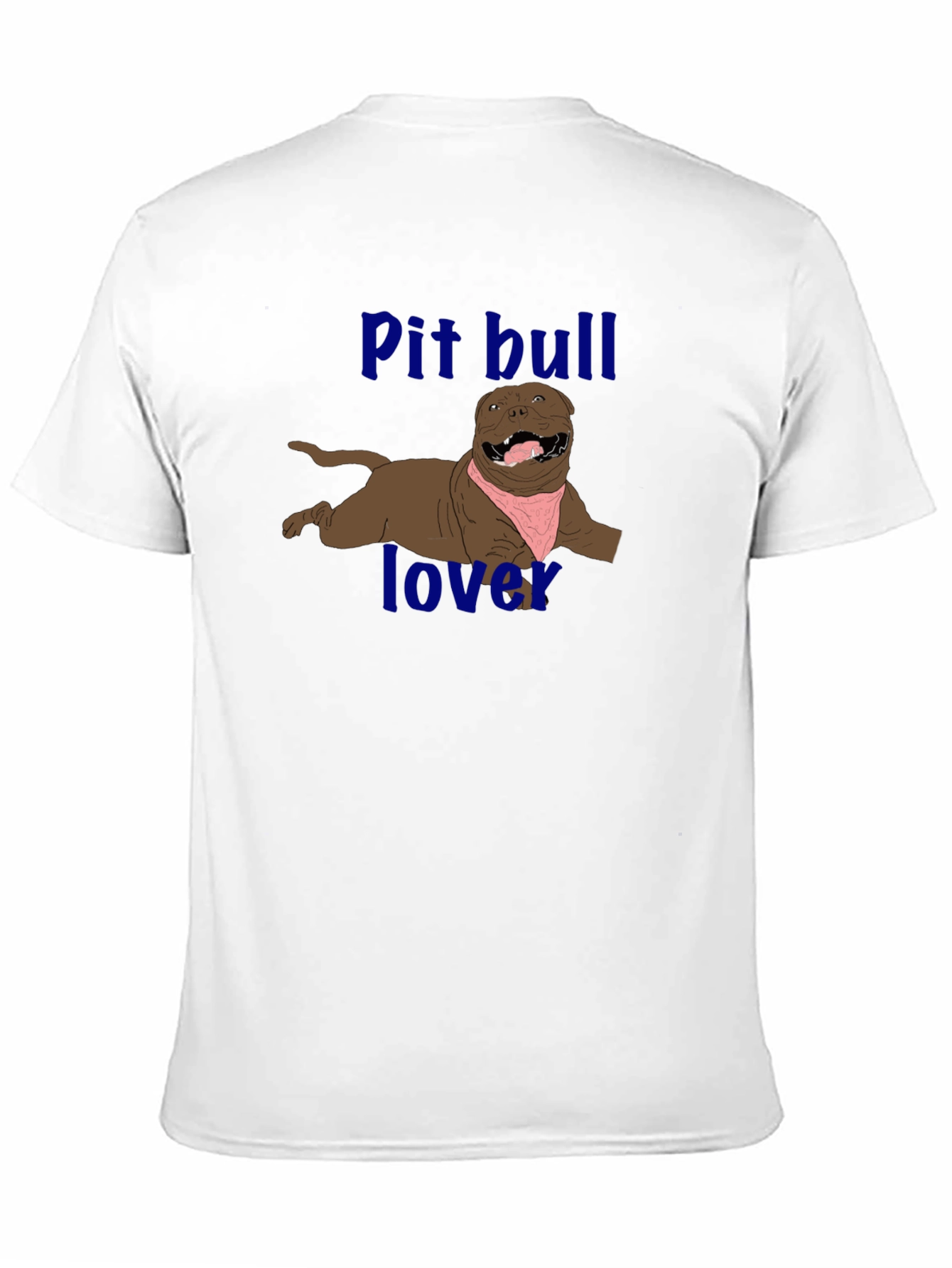 Pitbull Lover Graphic T-Shirt - Black