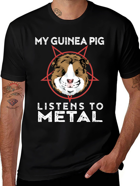 My Guinea Pig Listens to Metal T-Shirt