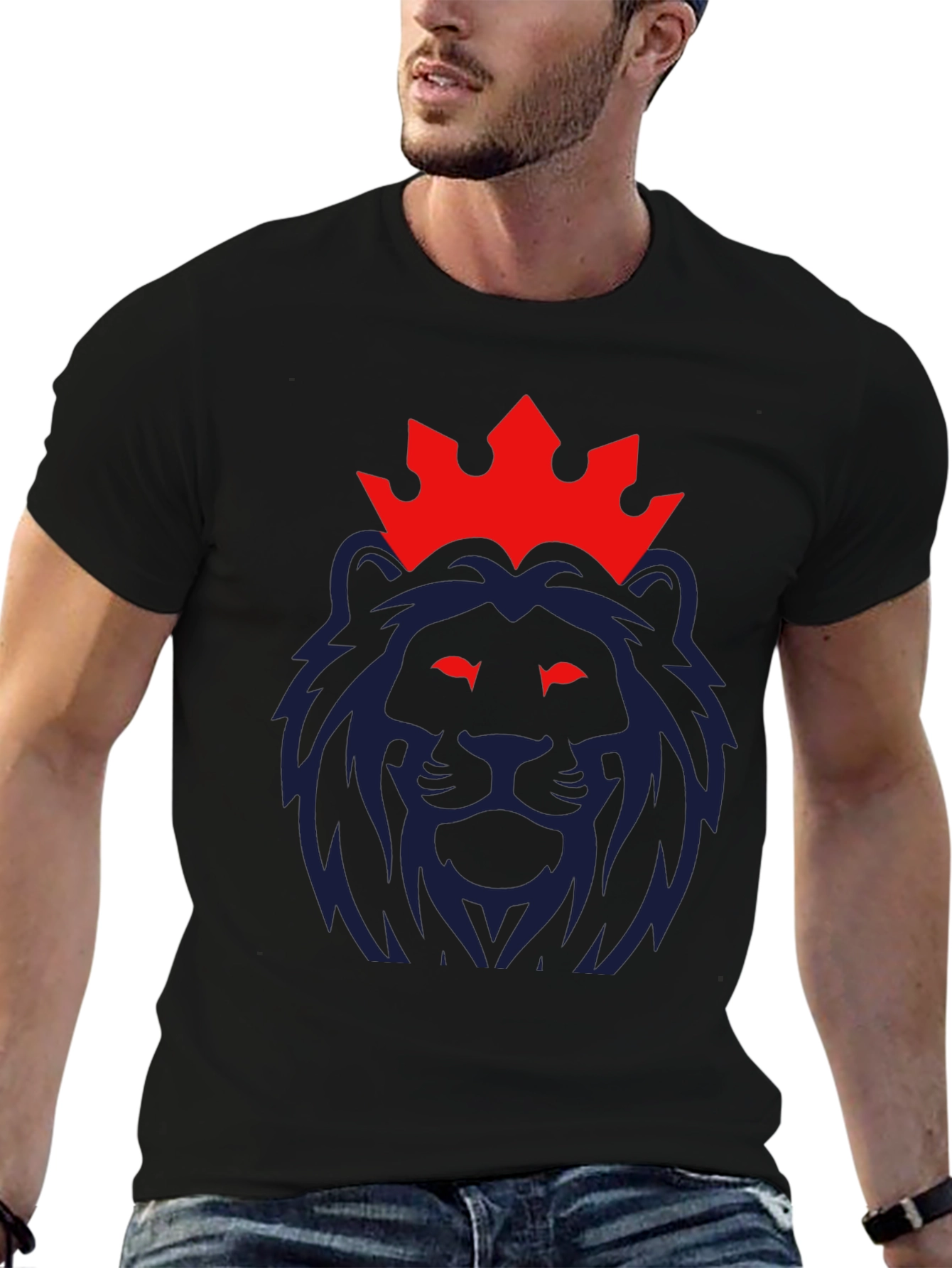 Lion King Graphic T-Shirt - Black