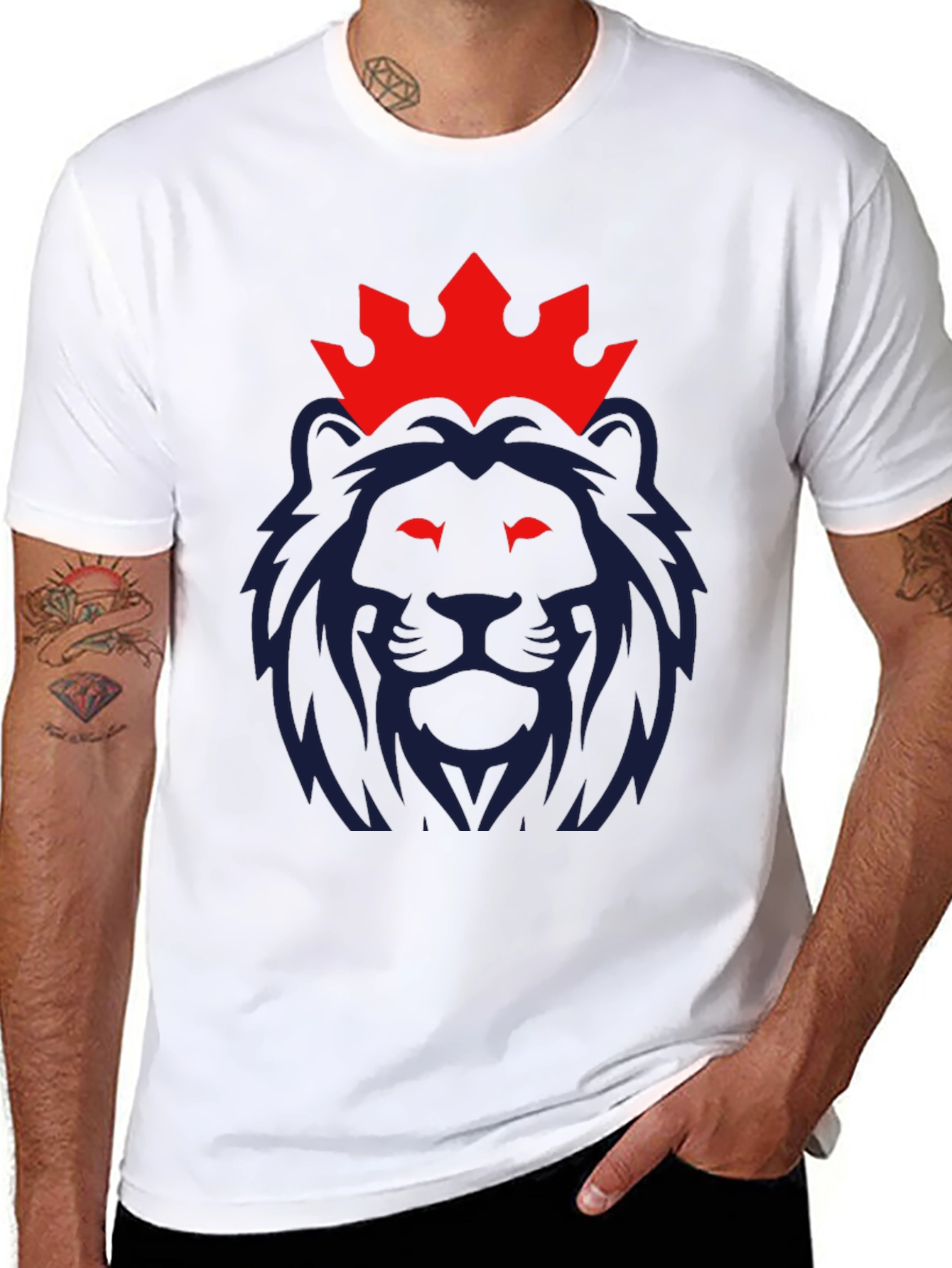 Lion King Graphic T-Shirt - Black