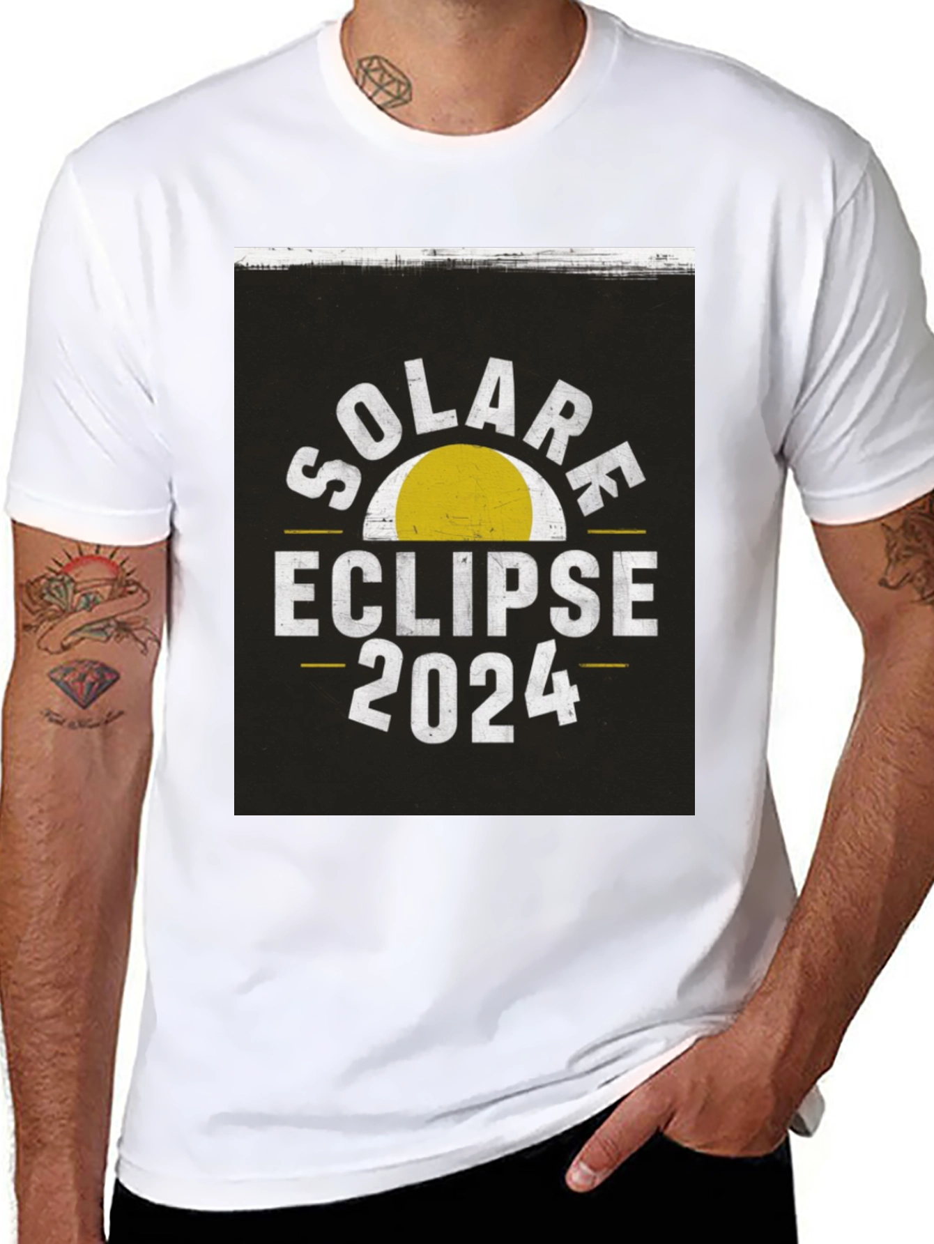 Solar Eclipse 2024 Graphic T-Shirt