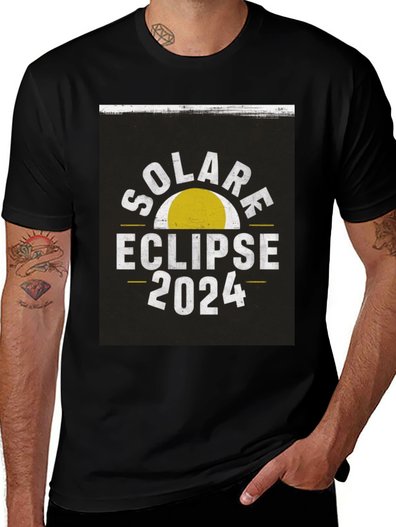 Solar Eclipse 2024 Graphic T-Shirt