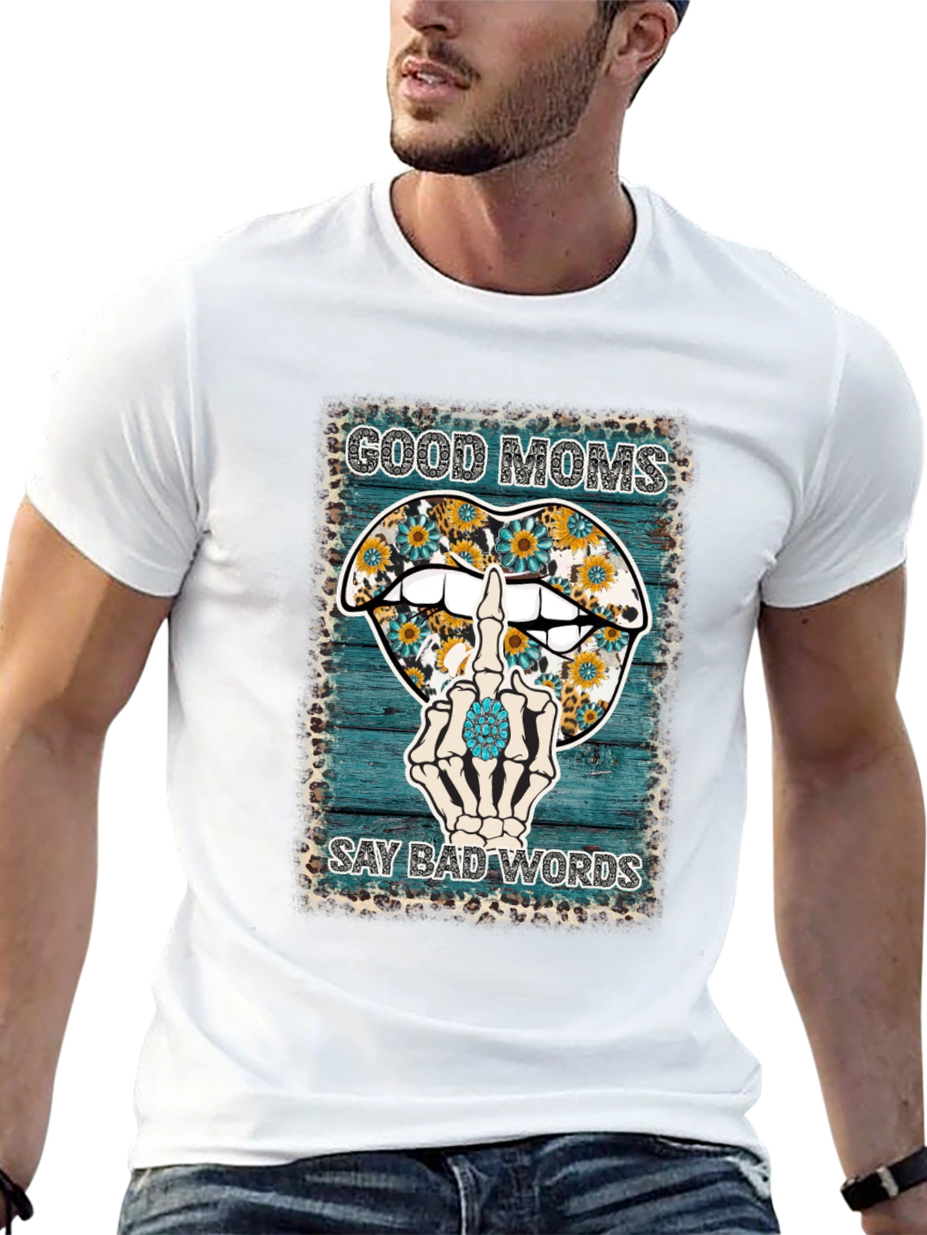 Good Moms Say Bad Words Graphic Tee