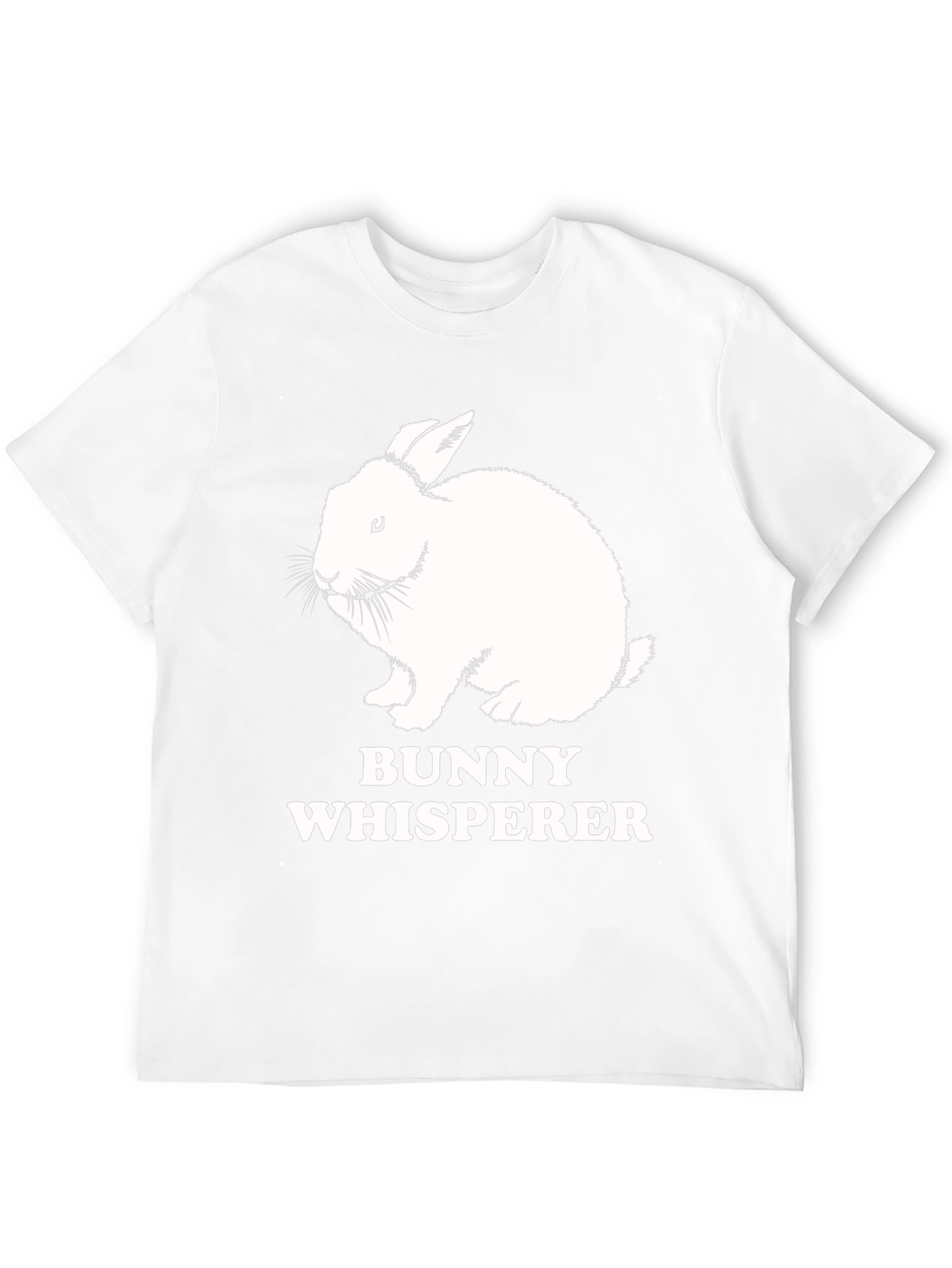 Bunny Whisperer Graphic Tee - Cute Rabbit T-Shirt