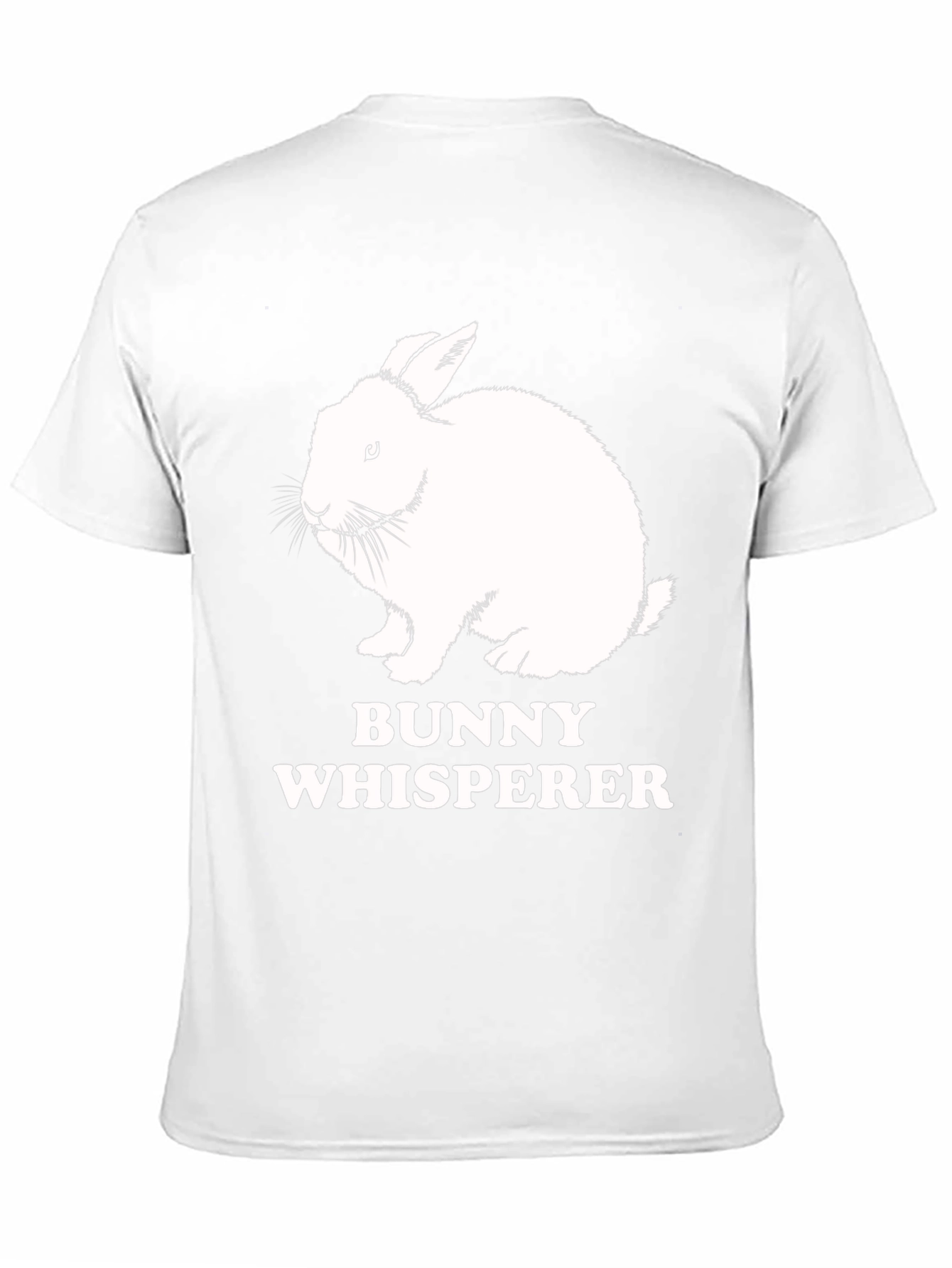Bunny Whisperer Graphic Tee - Cute Rabbit T-Shirt