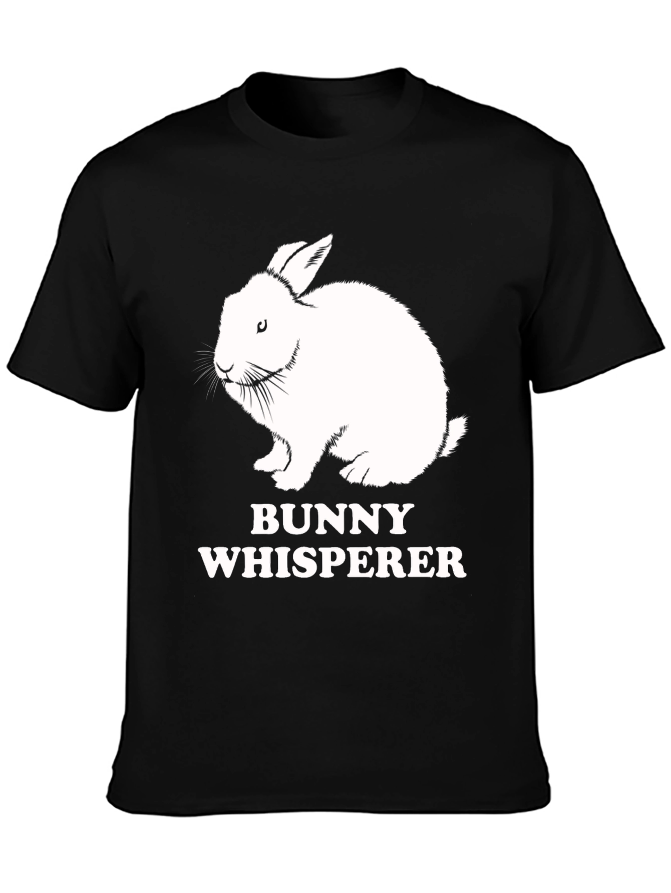 Bunny Whisperer Graphic Tee - Cute Rabbit T-Shirt