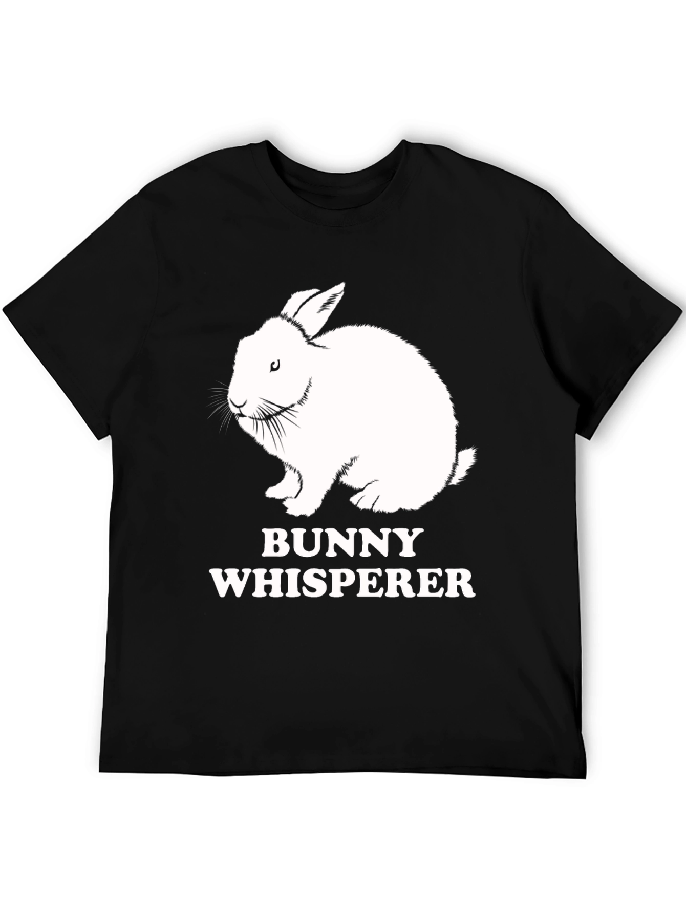 Bunny Whisperer Graphic Tee - Cute Rabbit T-Shirt