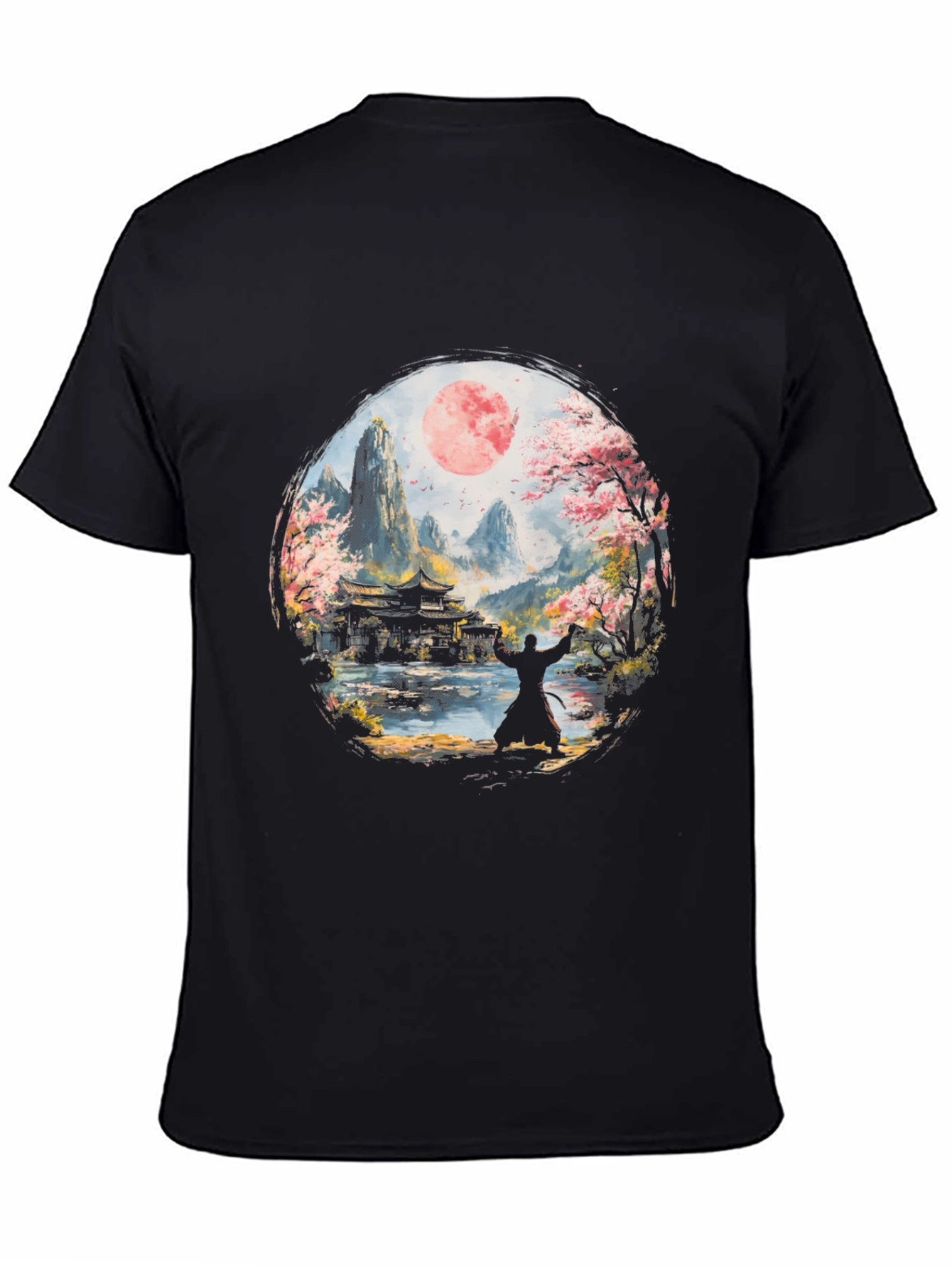Samurai Warrior T-Shirt - Japanese Art Tee