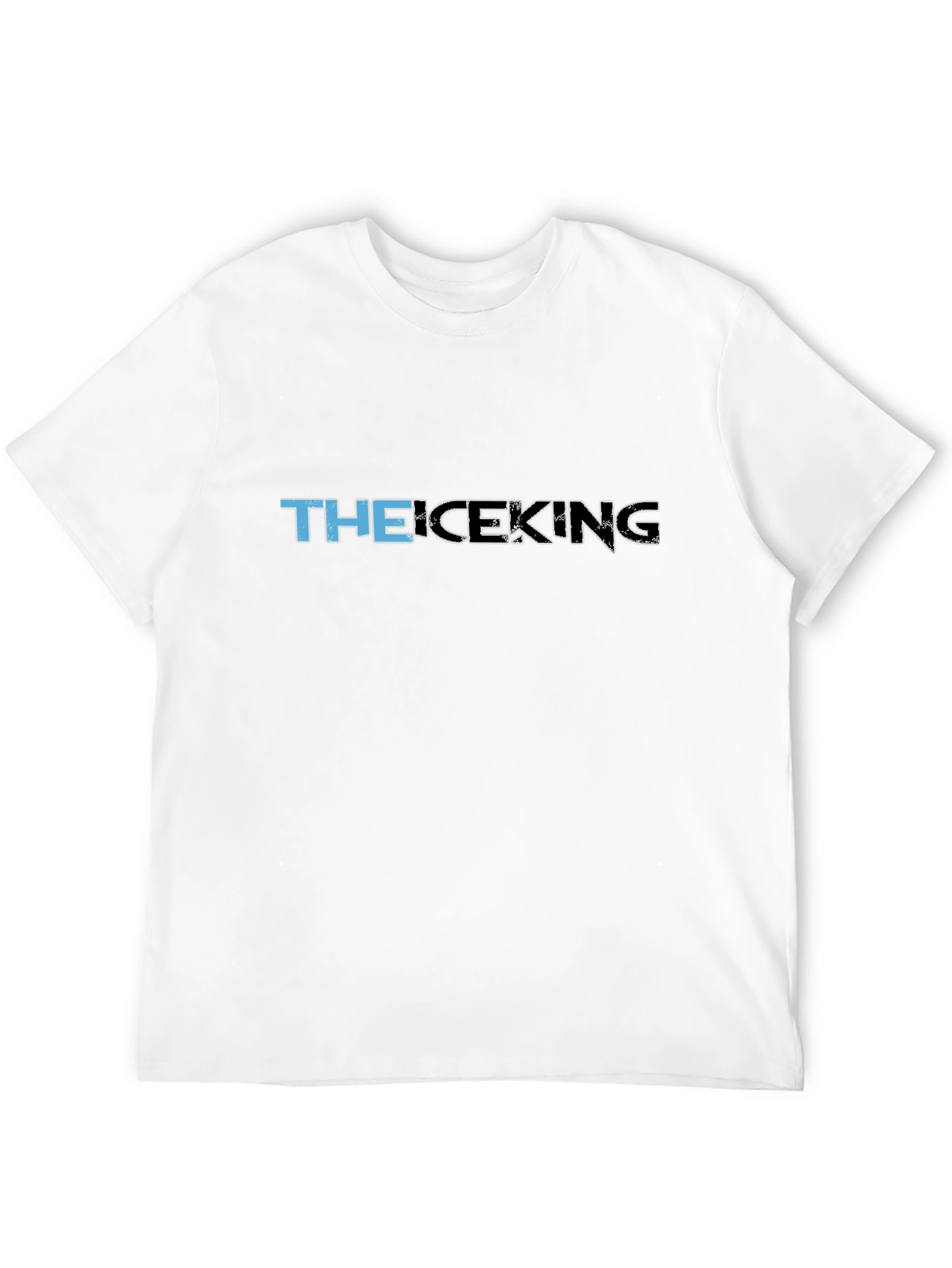 The Ice King Graphic Print Black T-Shirt
