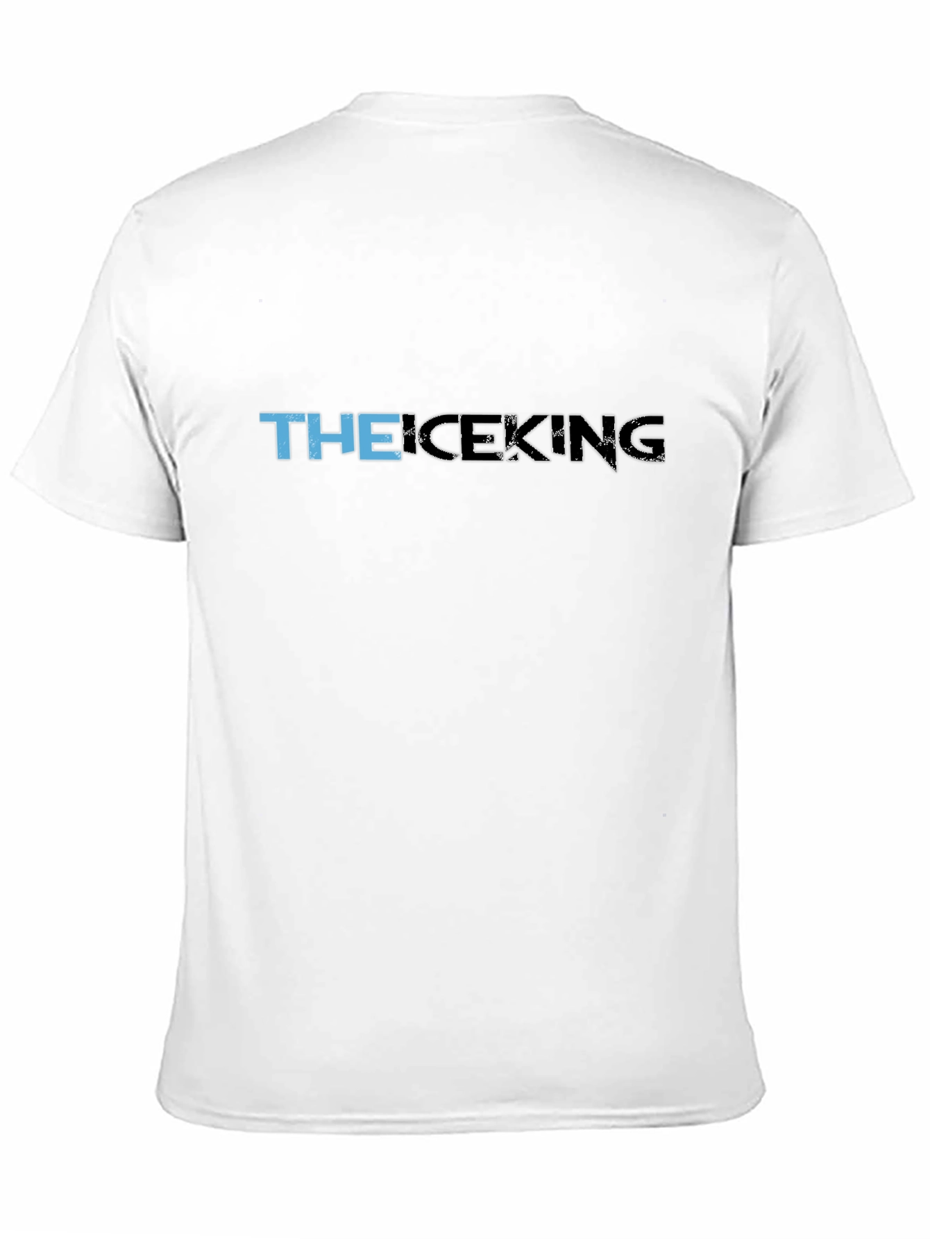 The Ice King Graphic Print Black T-Shirt