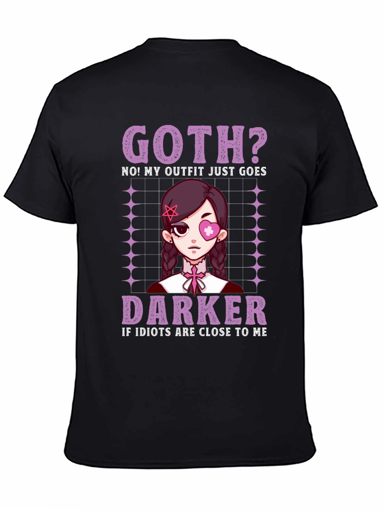 Goth? Darker Humor Graphic T-Shirt