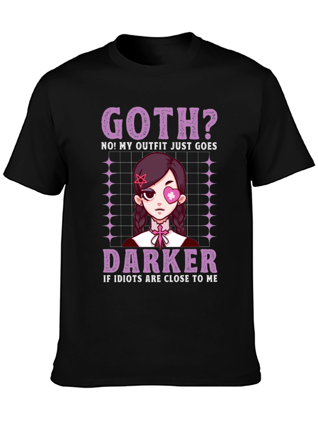 Goth? Darker Humor Graphic T-Shirt