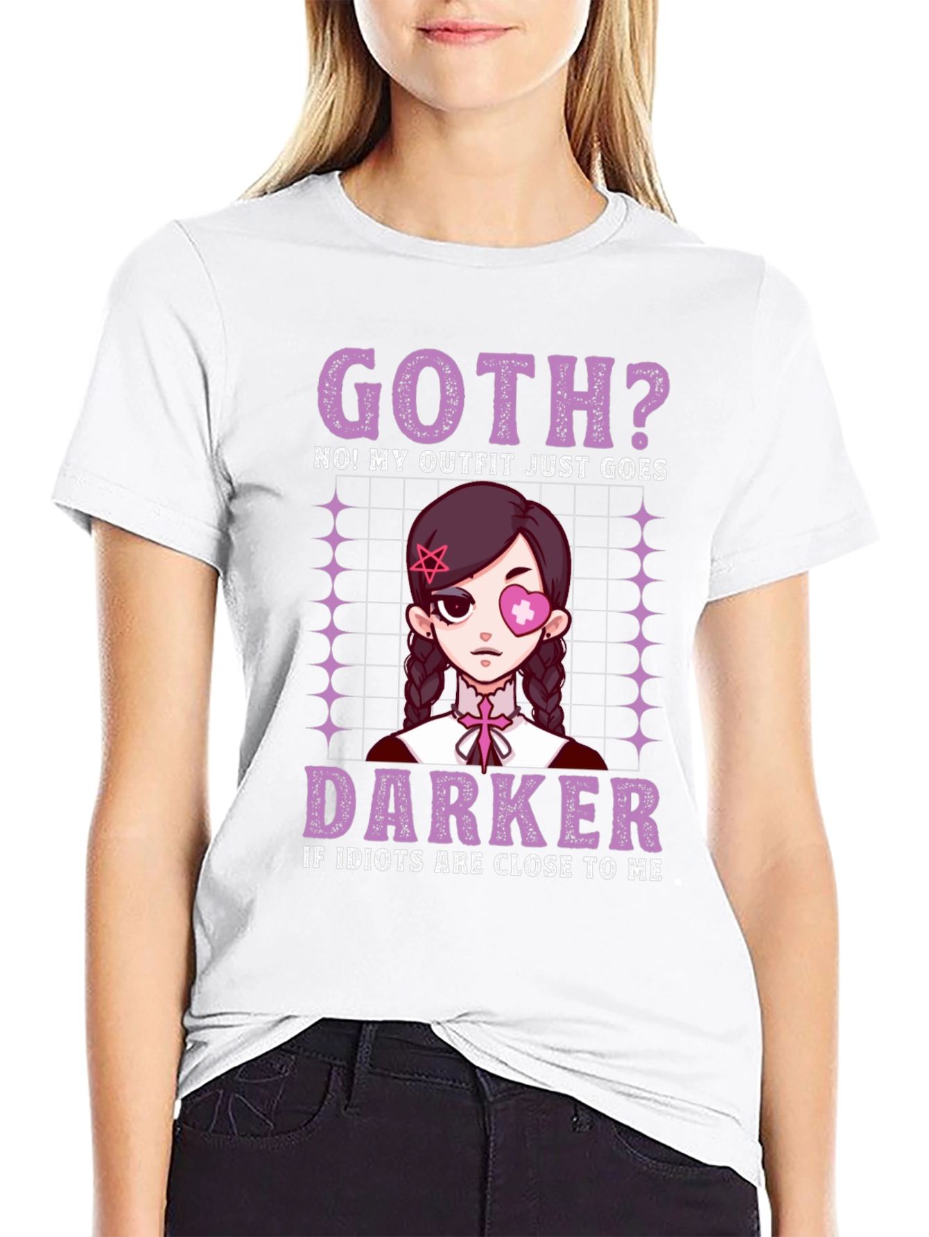 Goth? Darker Humor Graphic T-Shirt