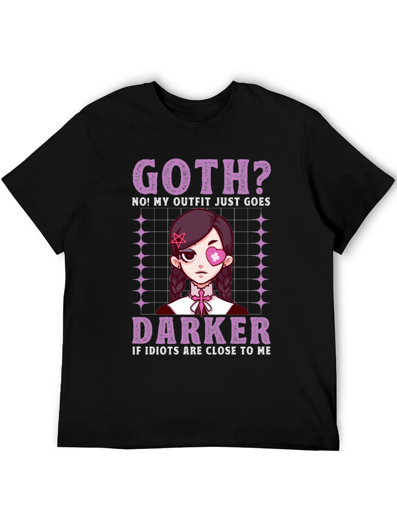 Goth? Darker Humor Graphic T-Shirt