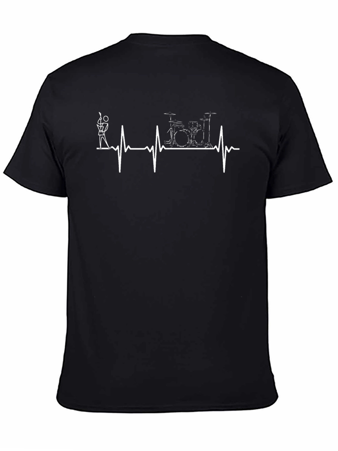 Drumbeat Lifeline T-Shirt - Black